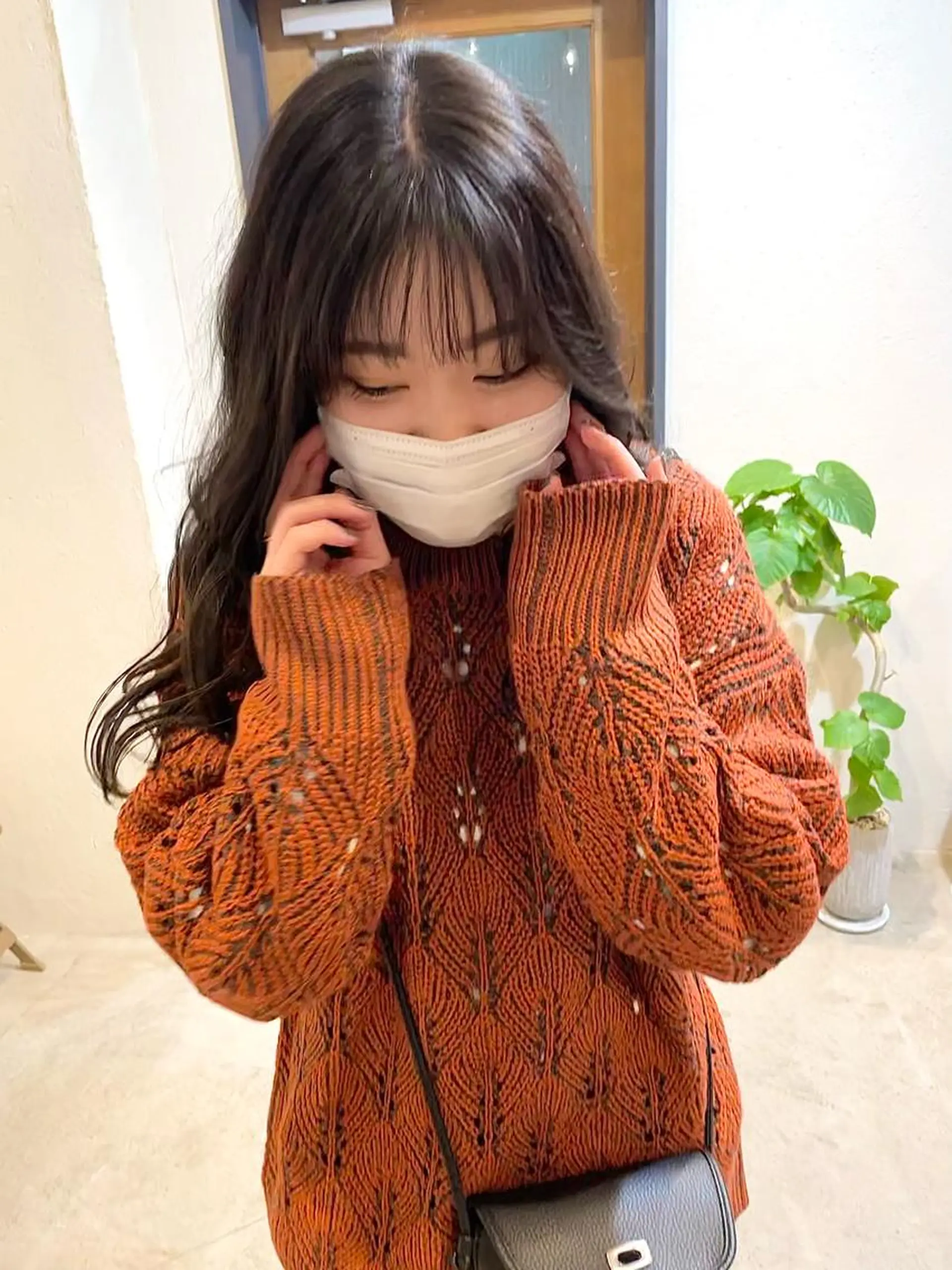 ロング カラー ブラウンカラー Rin:nel hair所属・Takanishi くすみベージュカラーのヘアスタイル
