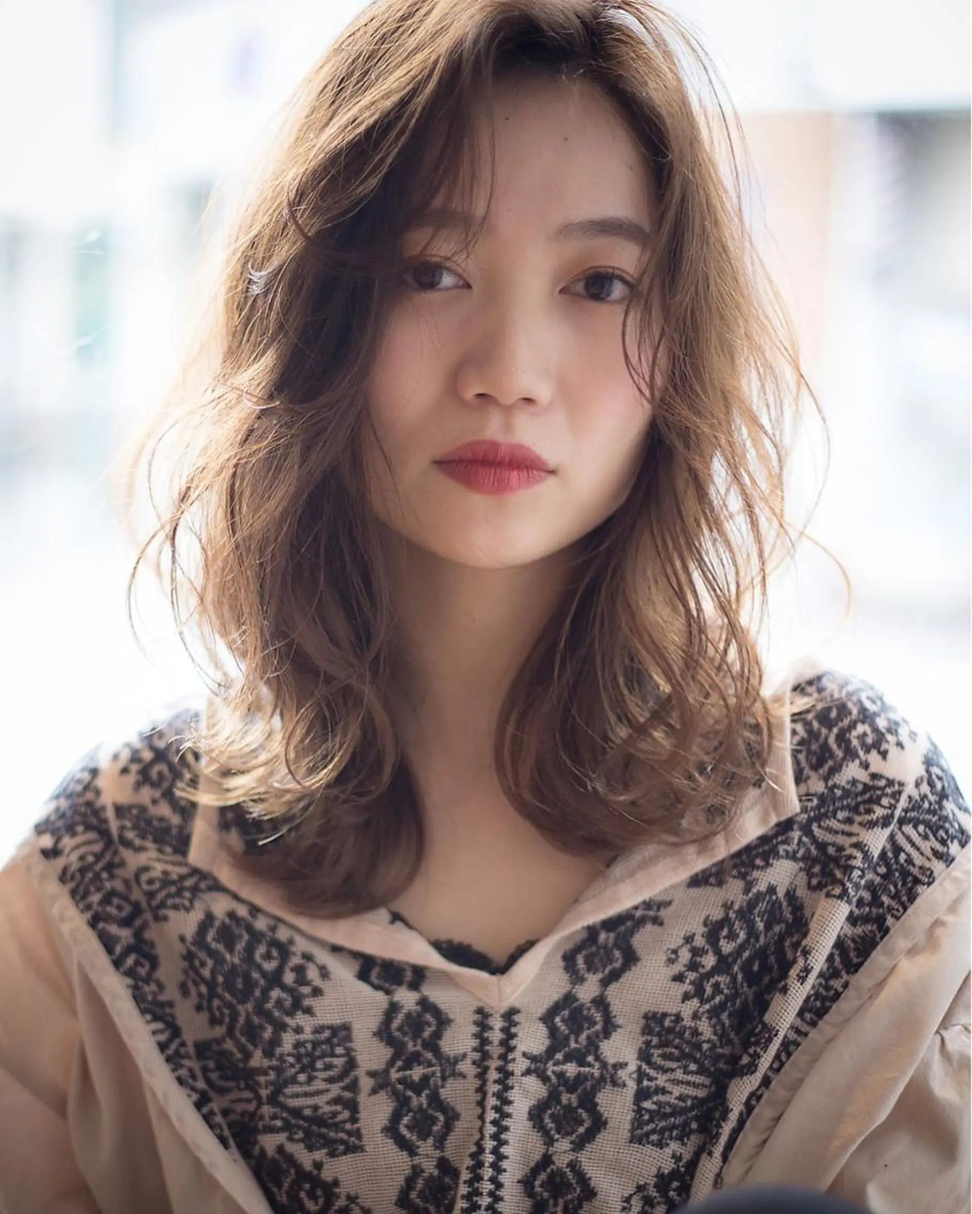 セミロング カット トリートメント オーナースタイリスト 宗正淳志のヘアスタイル