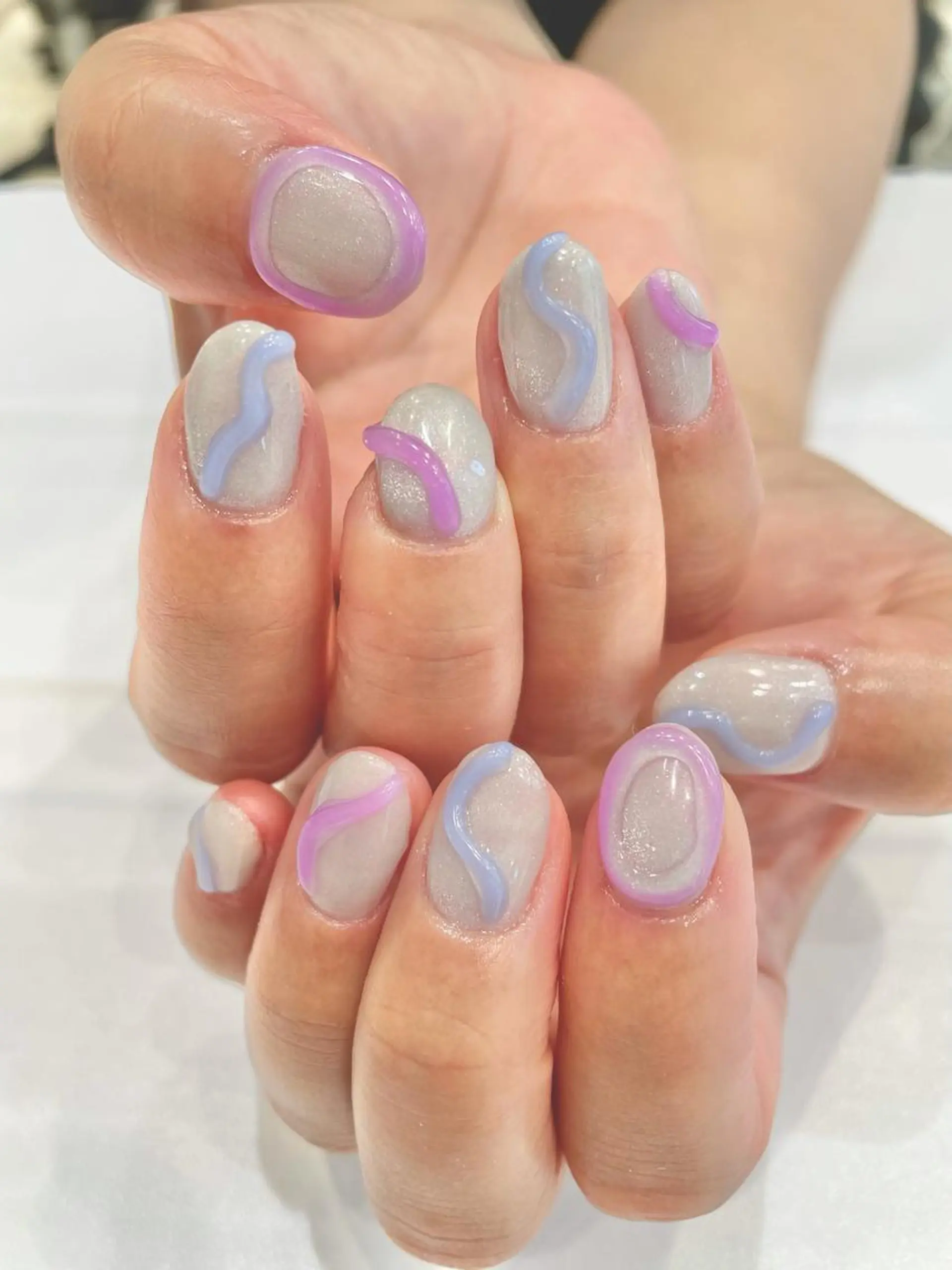 ネイル ハンドネイル Ash関内ネイリスト 荒木晴香のネイルデザイン