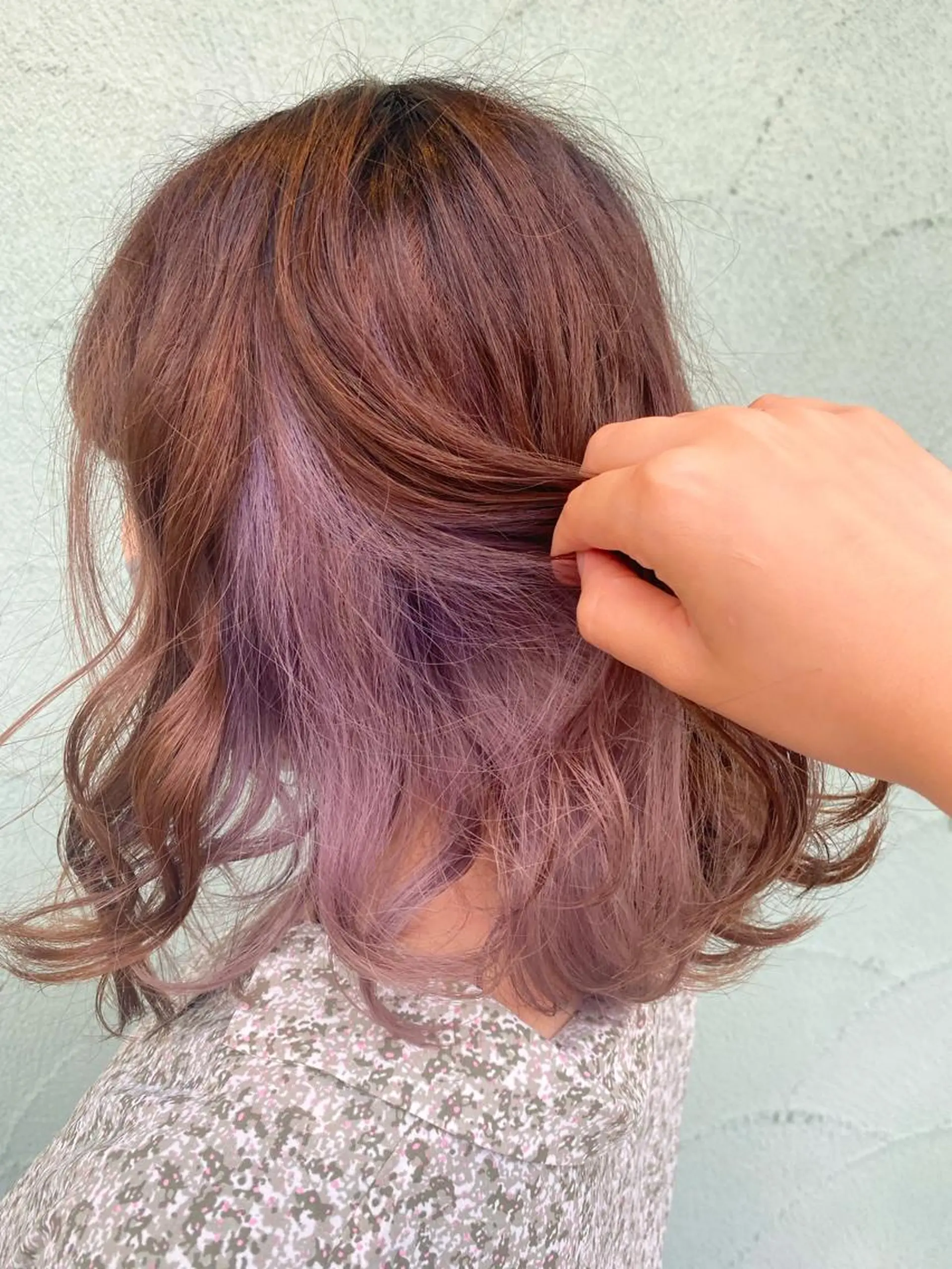 セミロング カラー ☔️サロンモデル募集 ☔️セイラ☔️のヘアスタイル