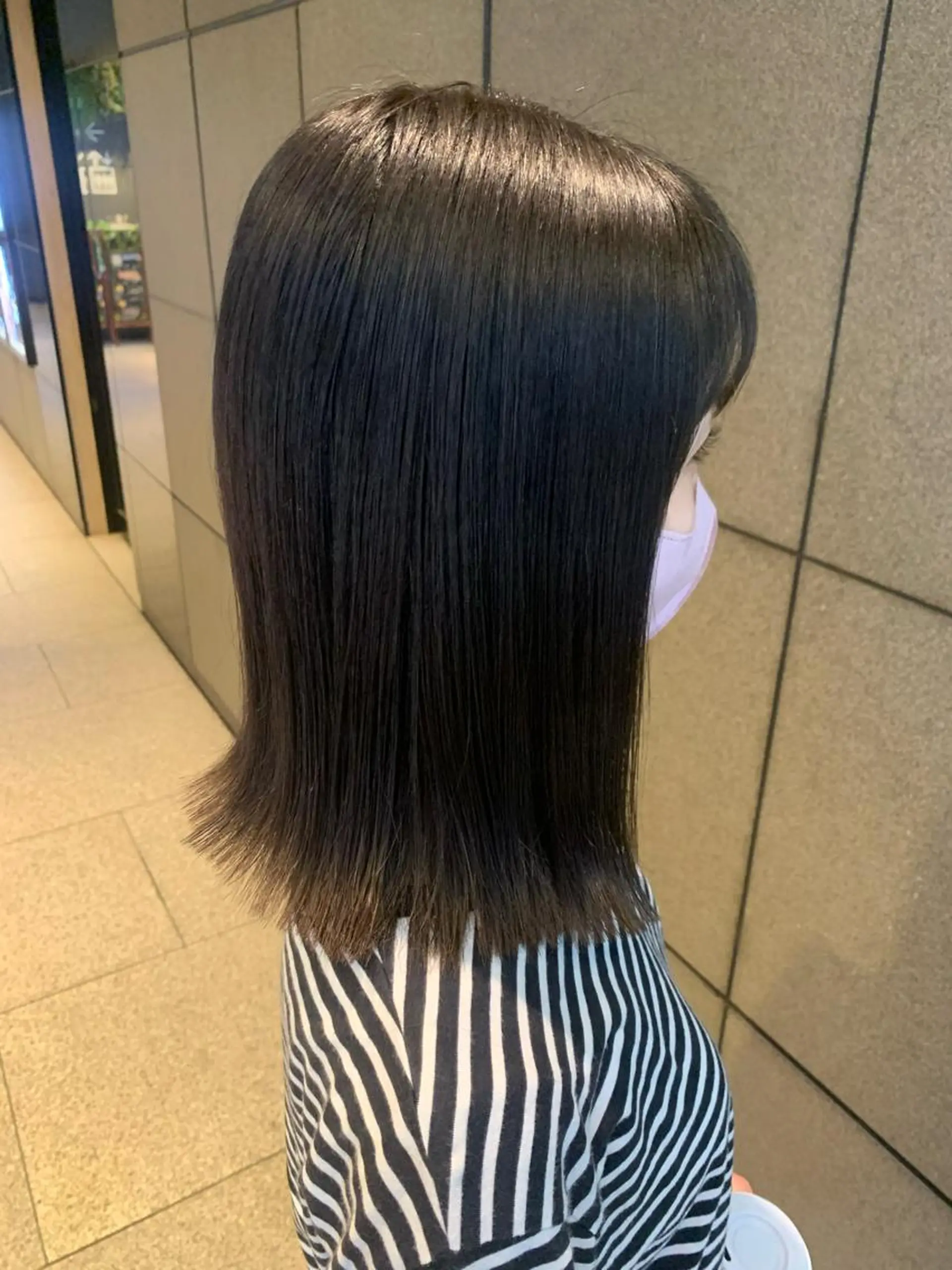 ミディアム SALOWIN    銀座RAY 2所属・yamashika honokaのヘアスタイル