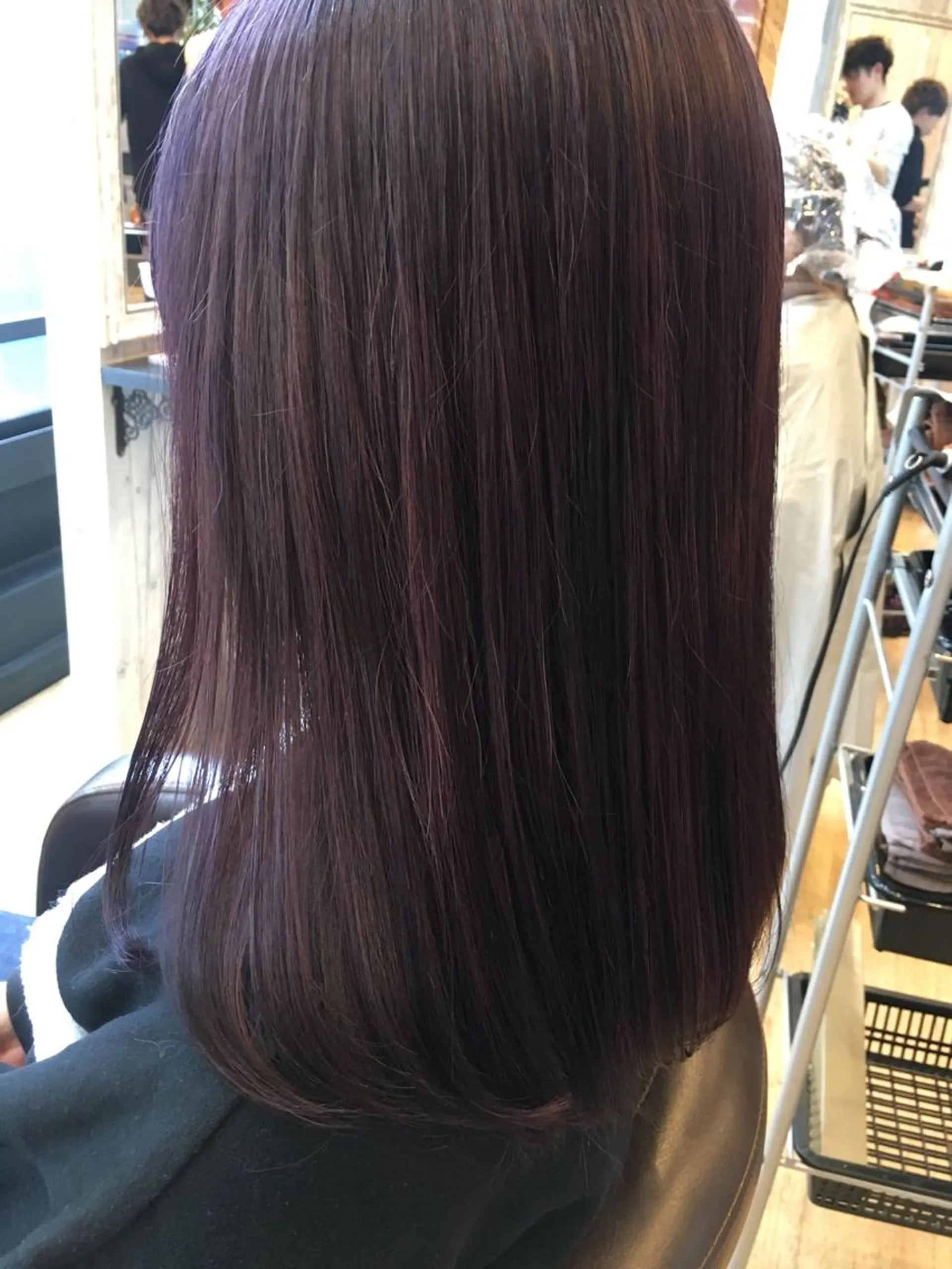 ミディアム カラー メンズ メンズブリーチ ブリーチ 透明感カラー バイオレットカラー ヘアカラー トリートメント Unfrose所属・五月女 和樹のヘアスタイル
