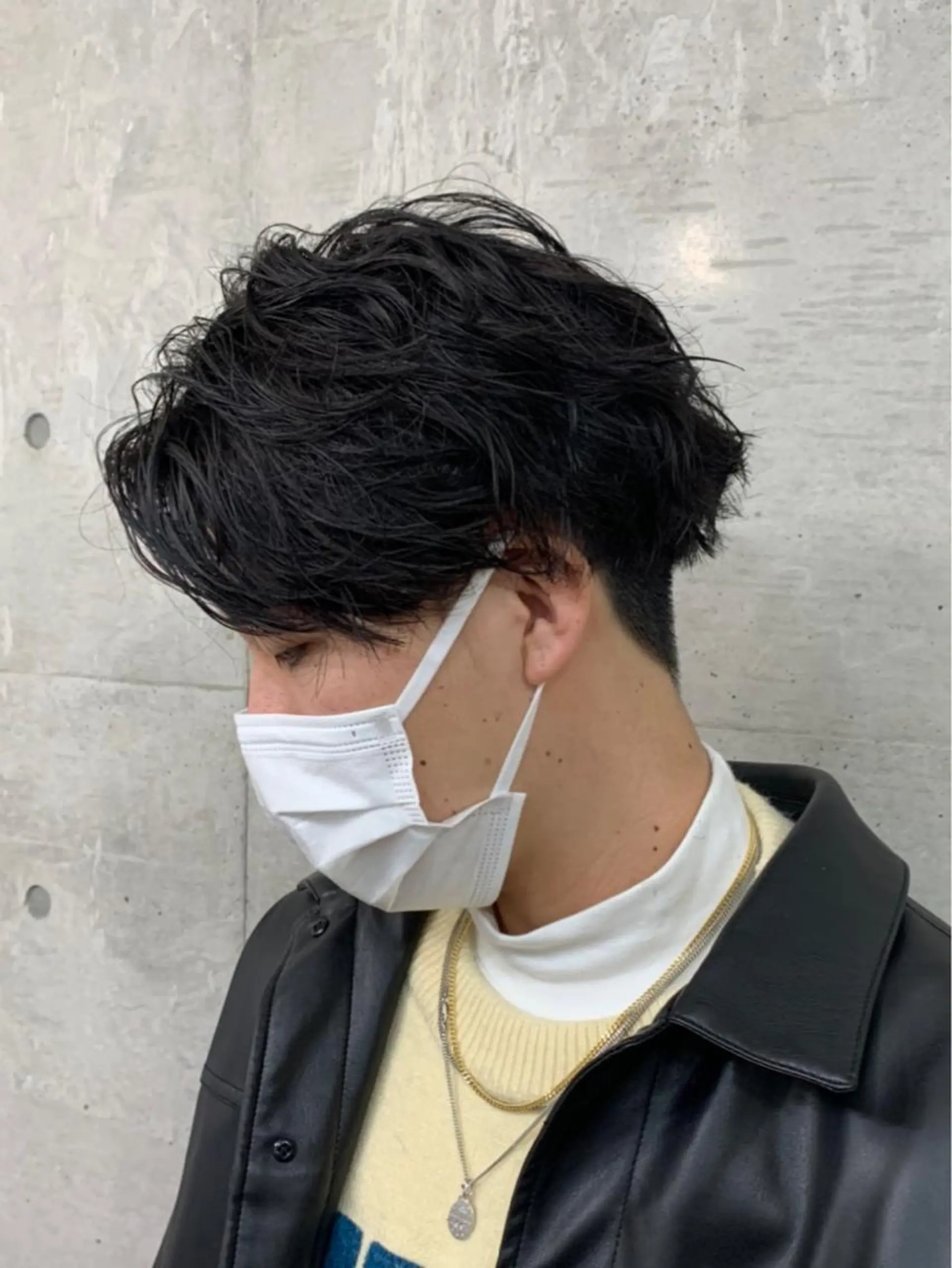 ショート パーマ メンズ クセを最大限に活かす メンズパーマ奈良大祐のヘアスタイル