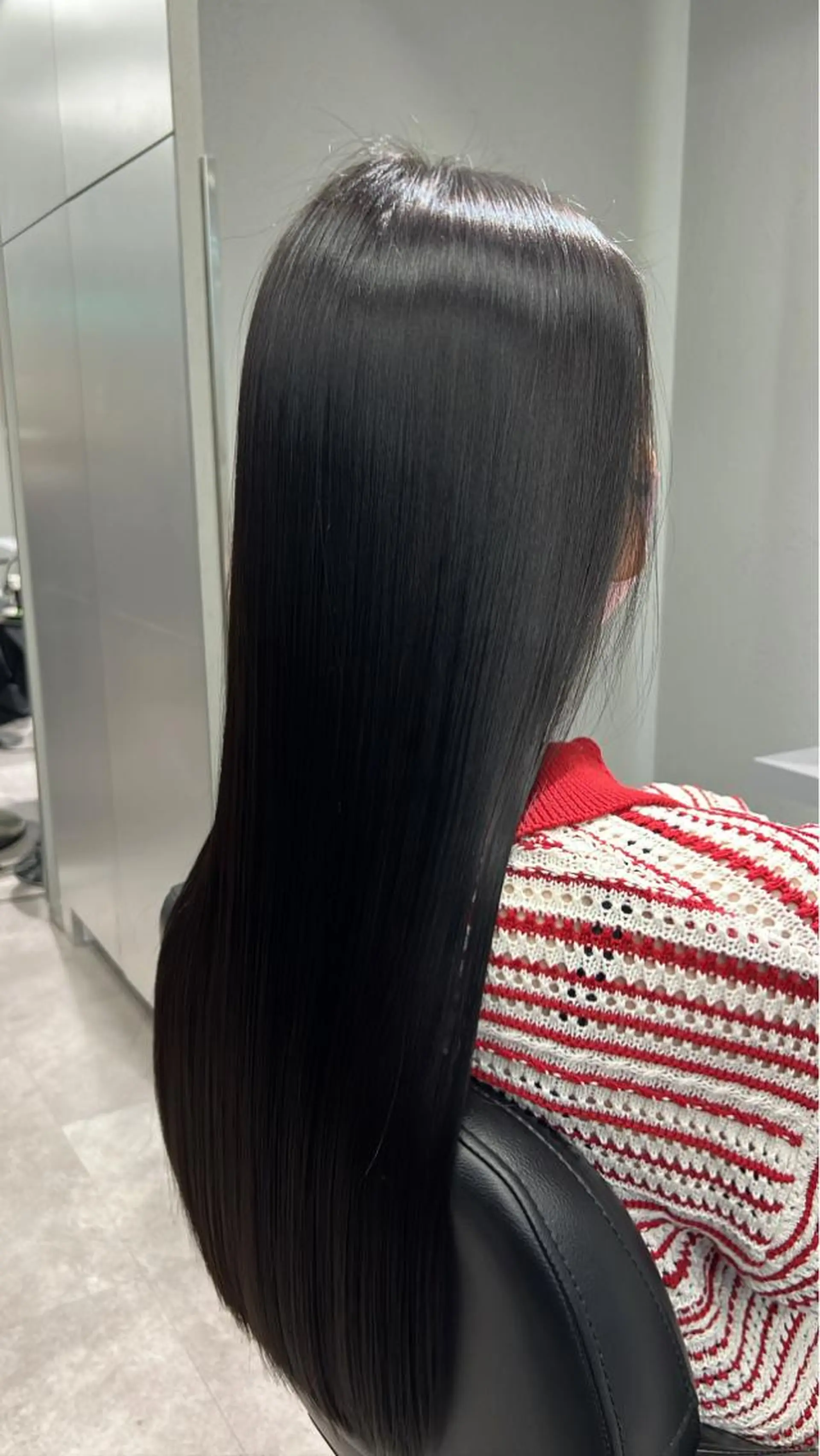 ロング 縮毛矯正 カット 縮毛矯正 トリートメント ❣️店長/髪質改善 🫧yamato👑のヘアスタイル