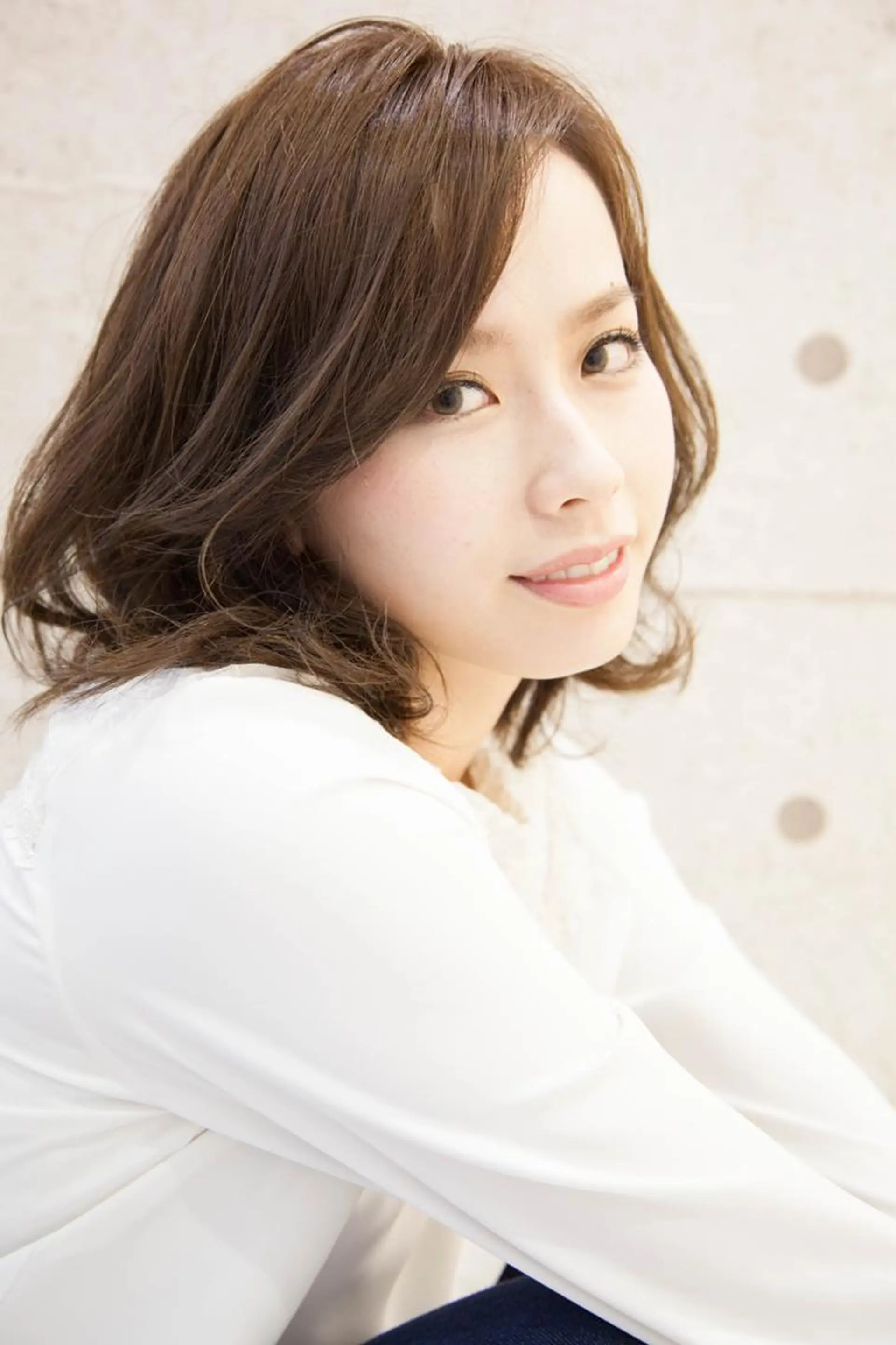 ミディアム カラー パーマ ストレートパーマ お得なクーポン掲載▼ 🌷三國祐美🌷のヘアスタイル