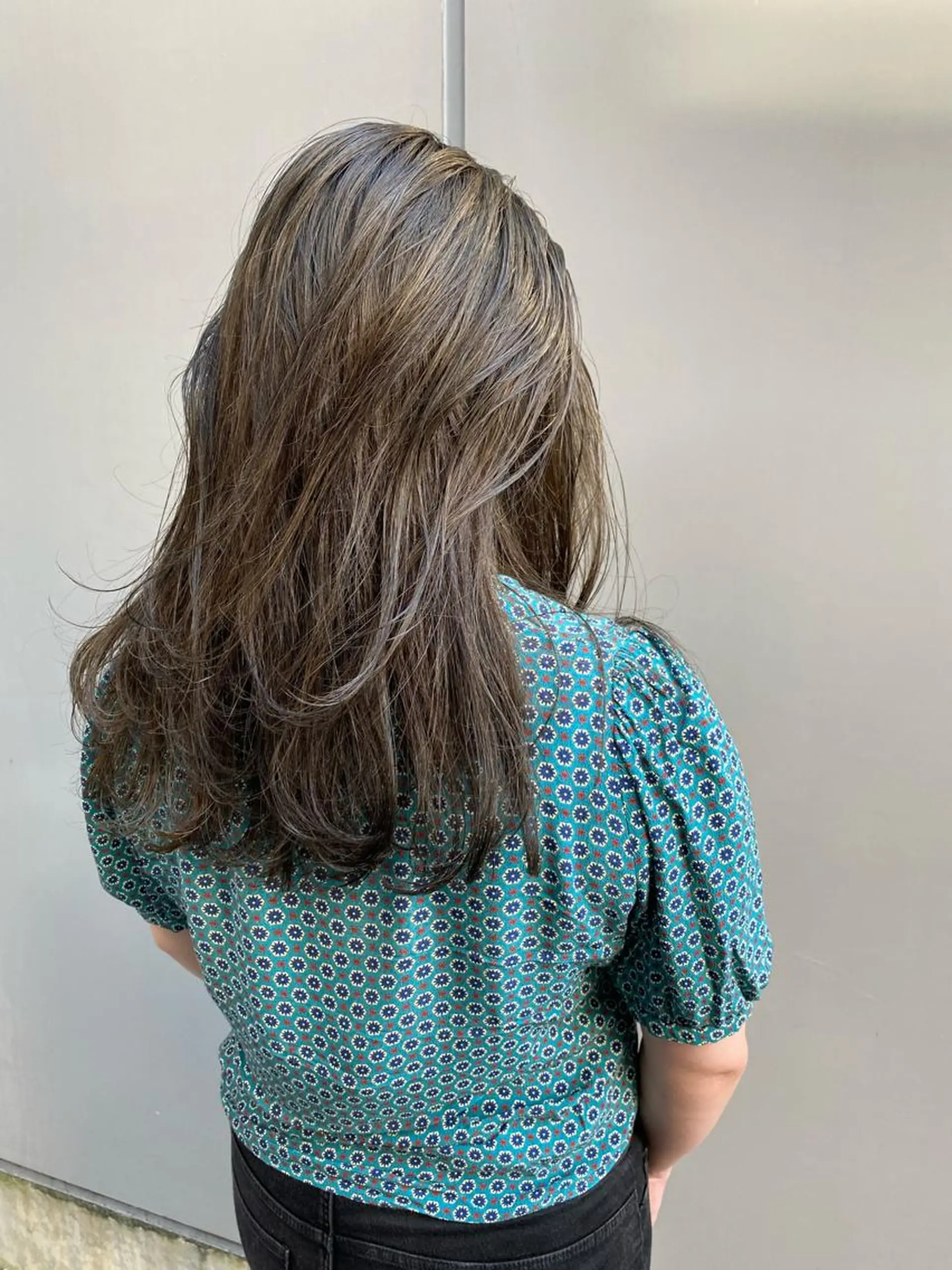 セミロング カラー ヘアカラー 🤍柔らかhair 🤍Kazu 🐩のヘアスタイル