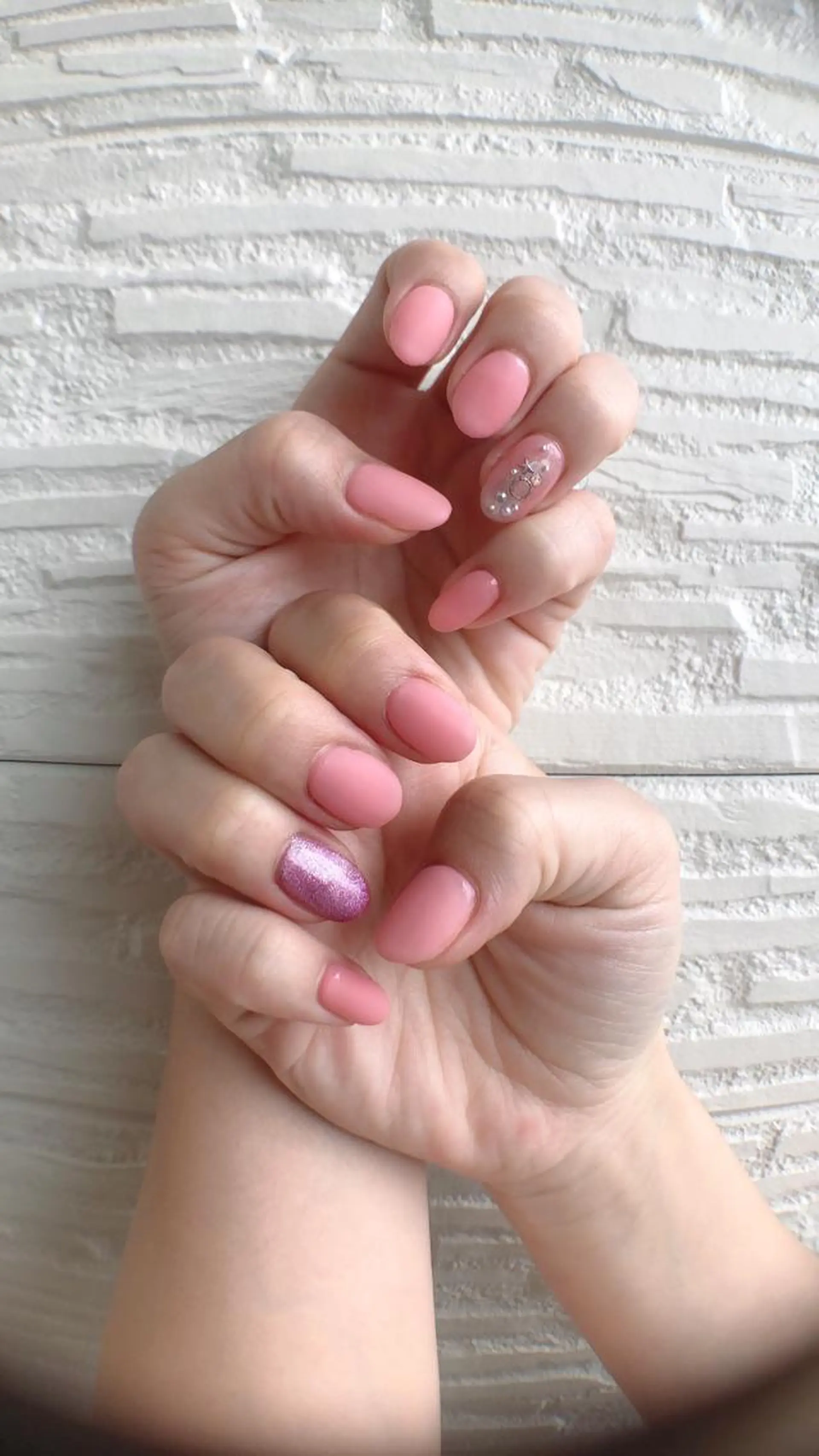 ネイル ジェルネイル マットネイル Nail ビ爪のネイルデザイン