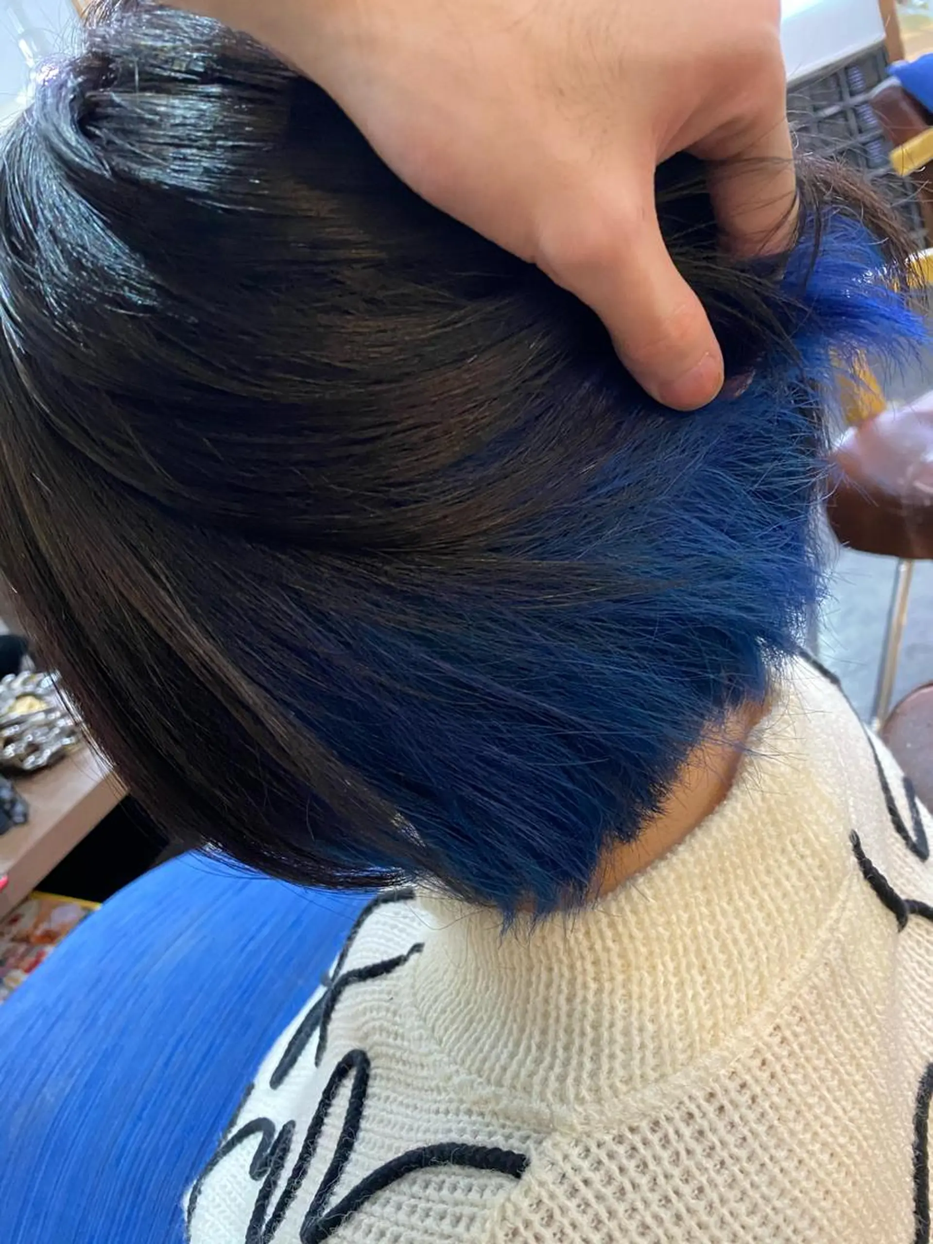 ショート カラー ヘアアレンジ 【艶髪×韓国風】 毛流れ職人 RYOのヘアスタイル