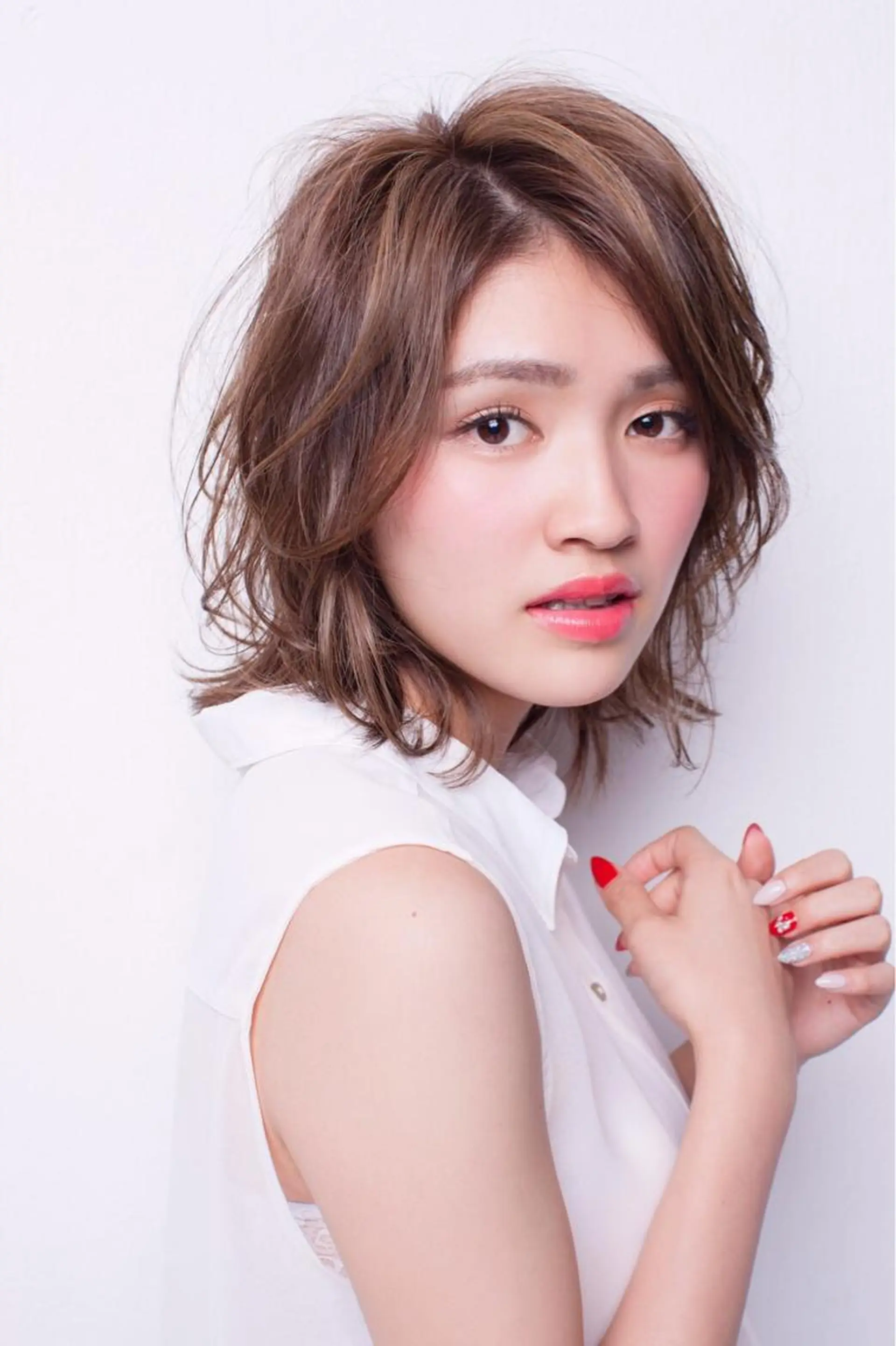 ショート カラー パーマ カット ヘアカラー パーマ トリートメント JYUNESU表参道所属・似合わせhair🔸 アサダ　タカコ🔸のヘアスタイル