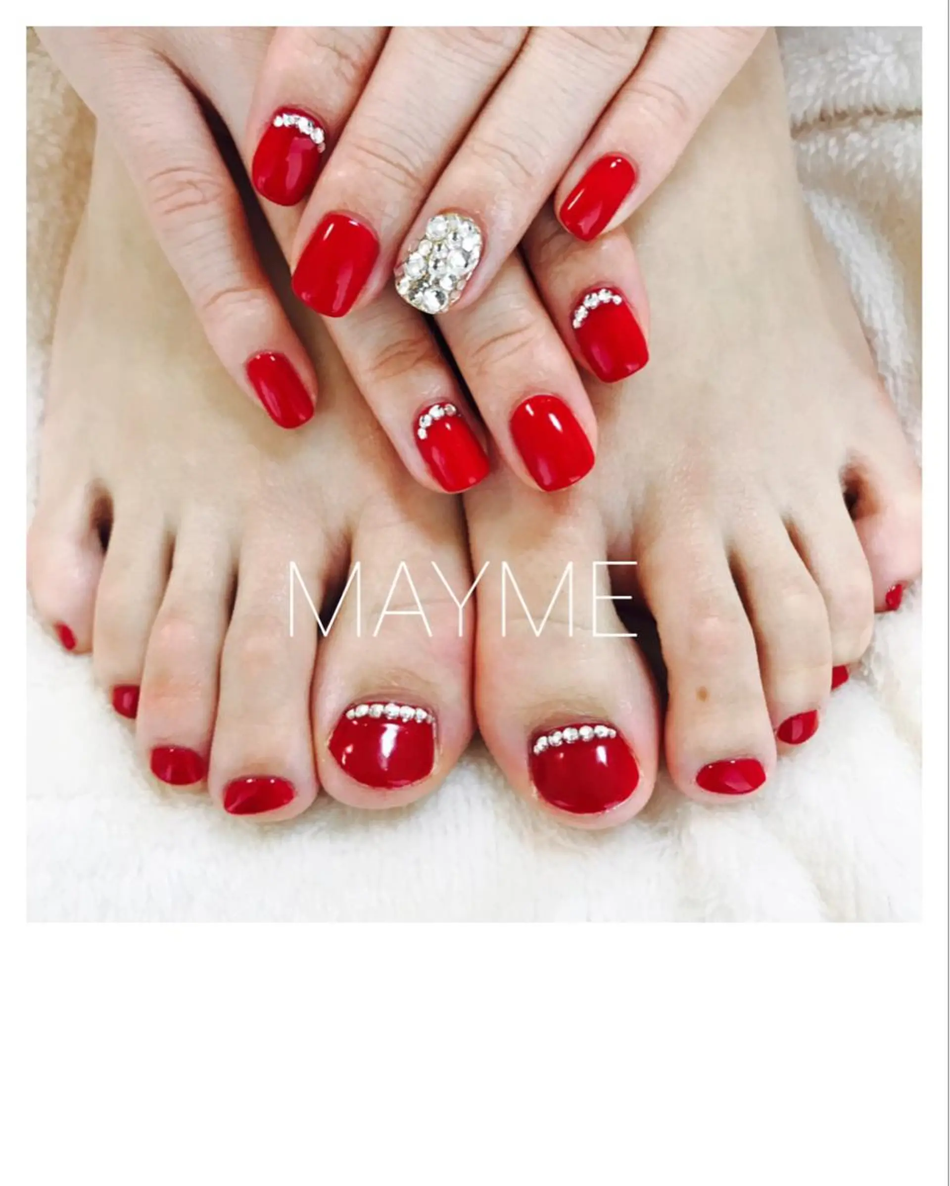 ネイル フットネイル MAYME yのネイルデザイン
