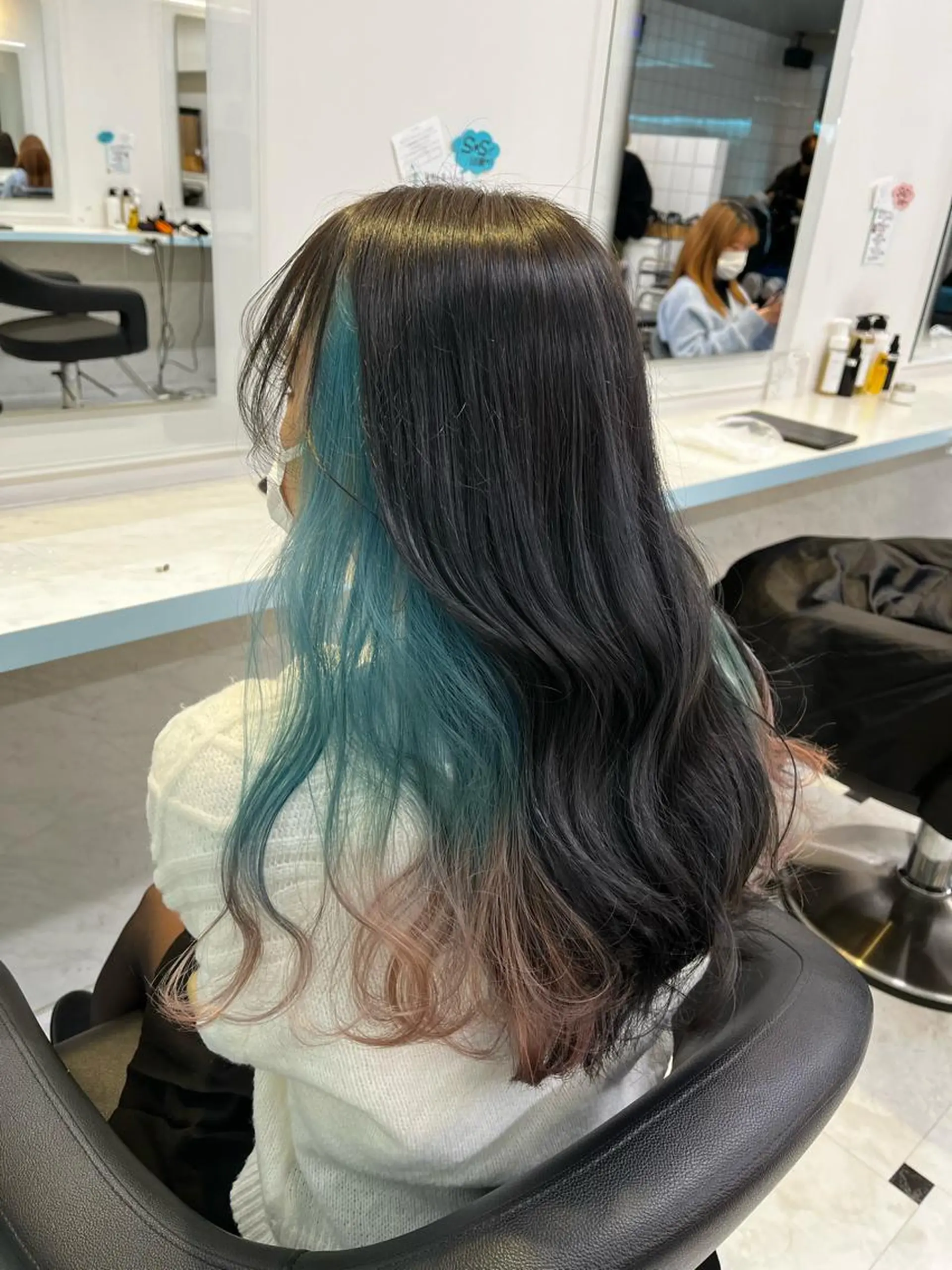 ロング カラー ヘアカラー トリートメント ブリーチカラー 🩵MIZUKIのヘアスタイル