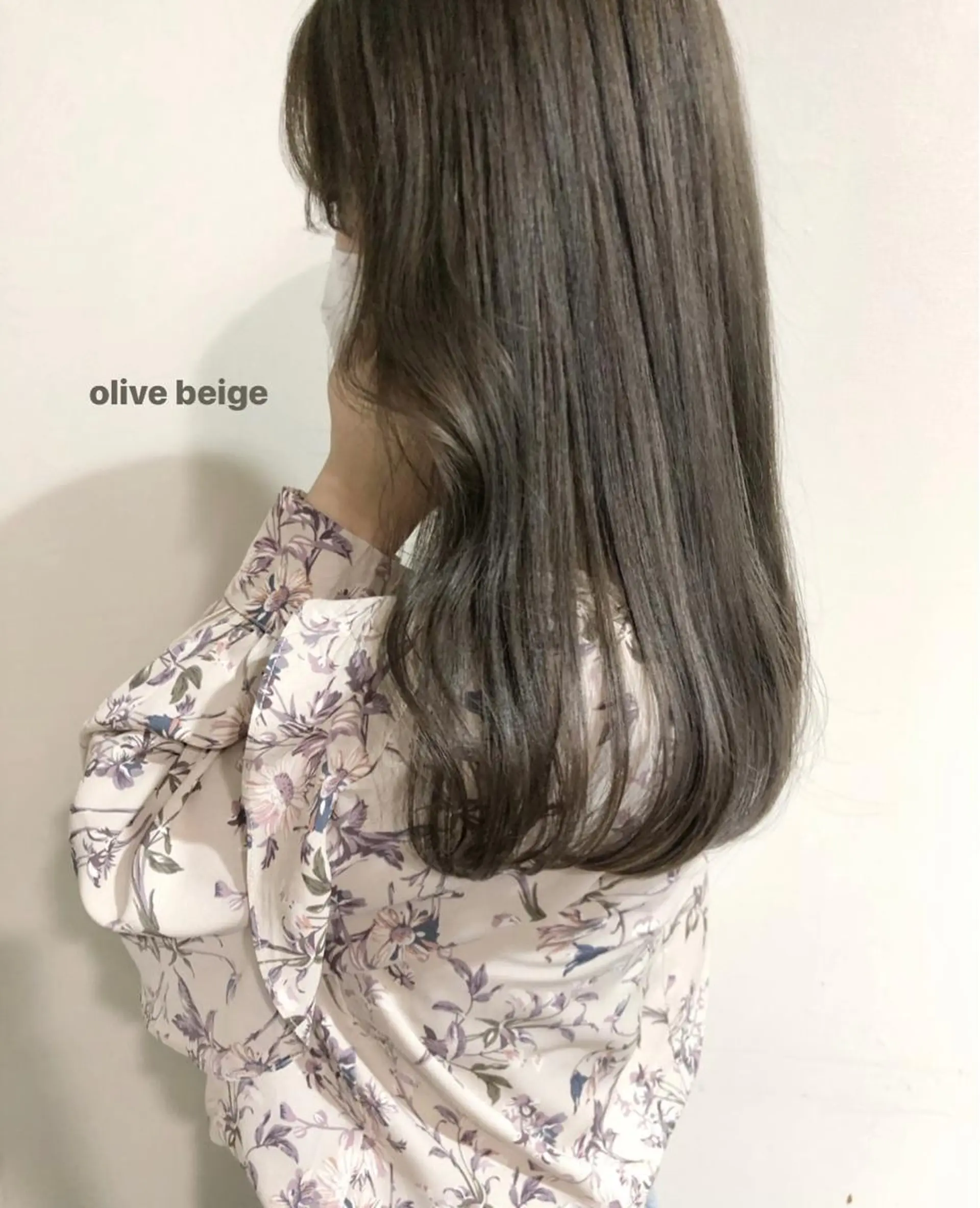 セミロング カラー ヘアアレンジ ヘアカラー 徳永 実沙のヘアスタイル