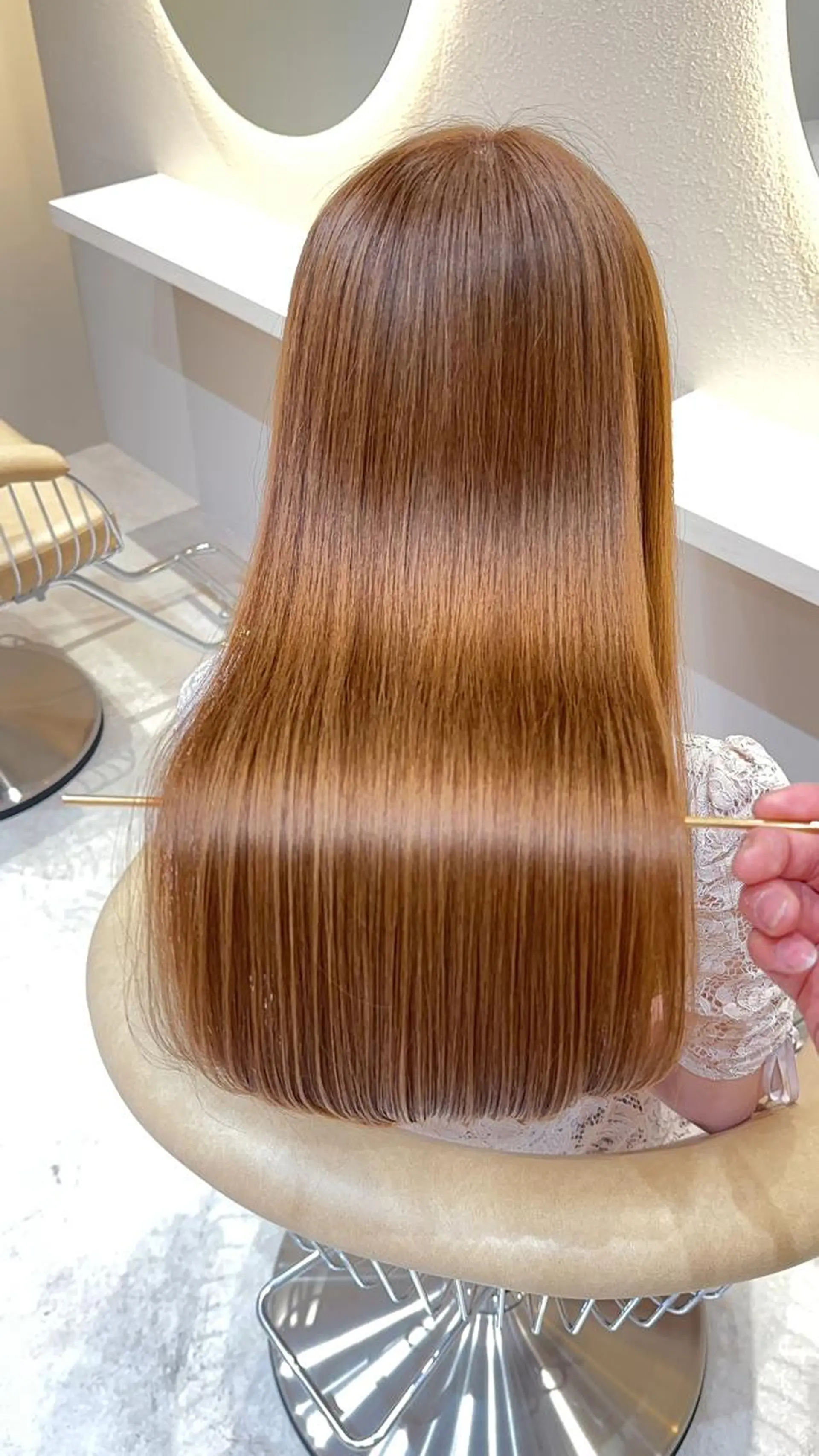 ロング カット 縮毛矯正 NO.1メンズパーマ メンズ特化　萱原大幹のヘアスタイル