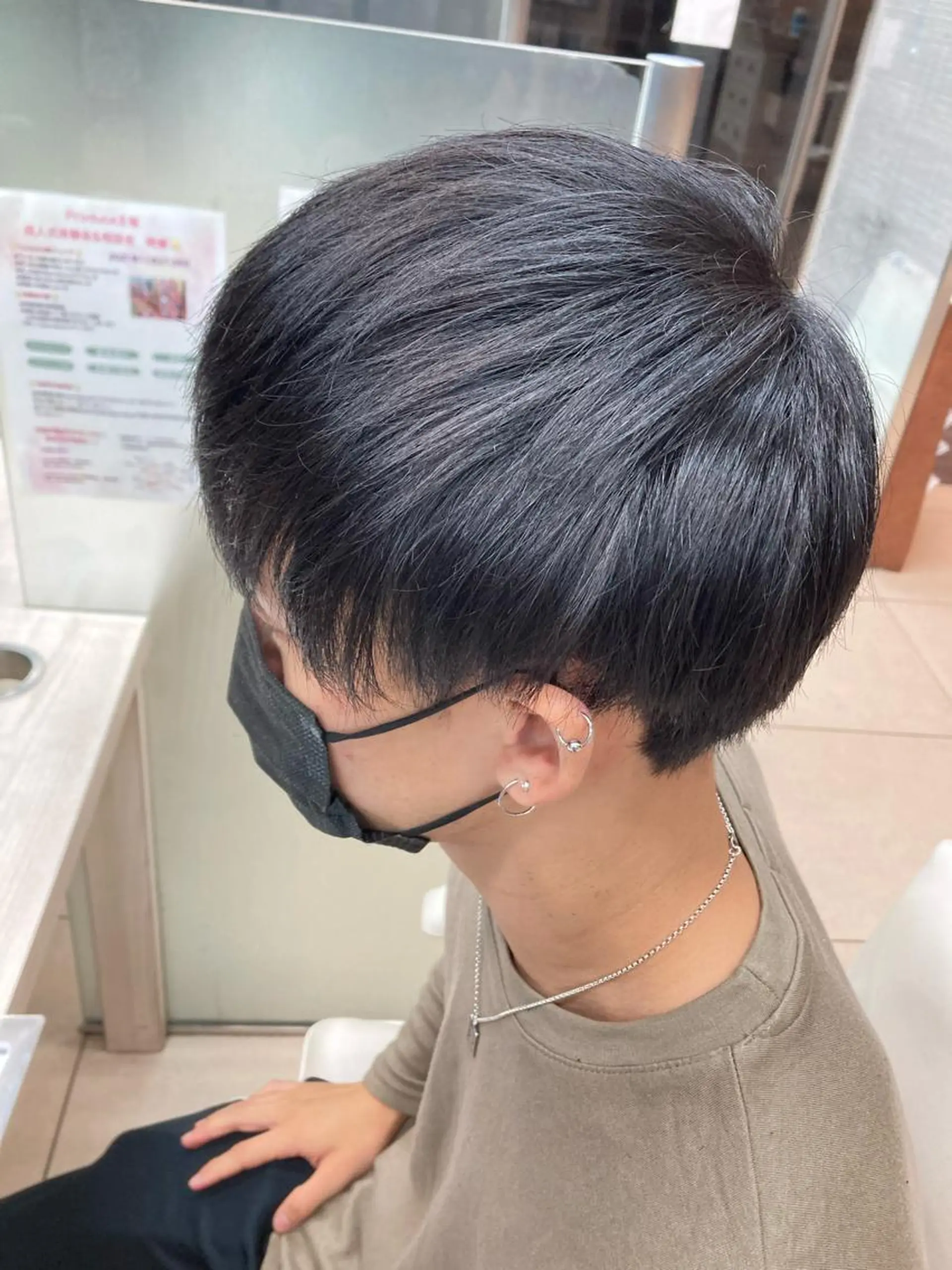 カラー メンズ 💜モデル大募集💜 松下のヘアスタイル