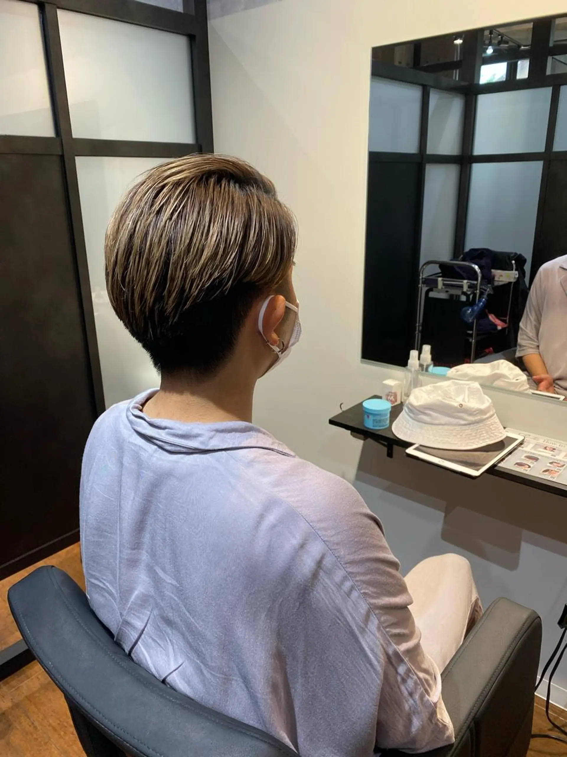 メンズ カット 田村 良生のヘアスタイル