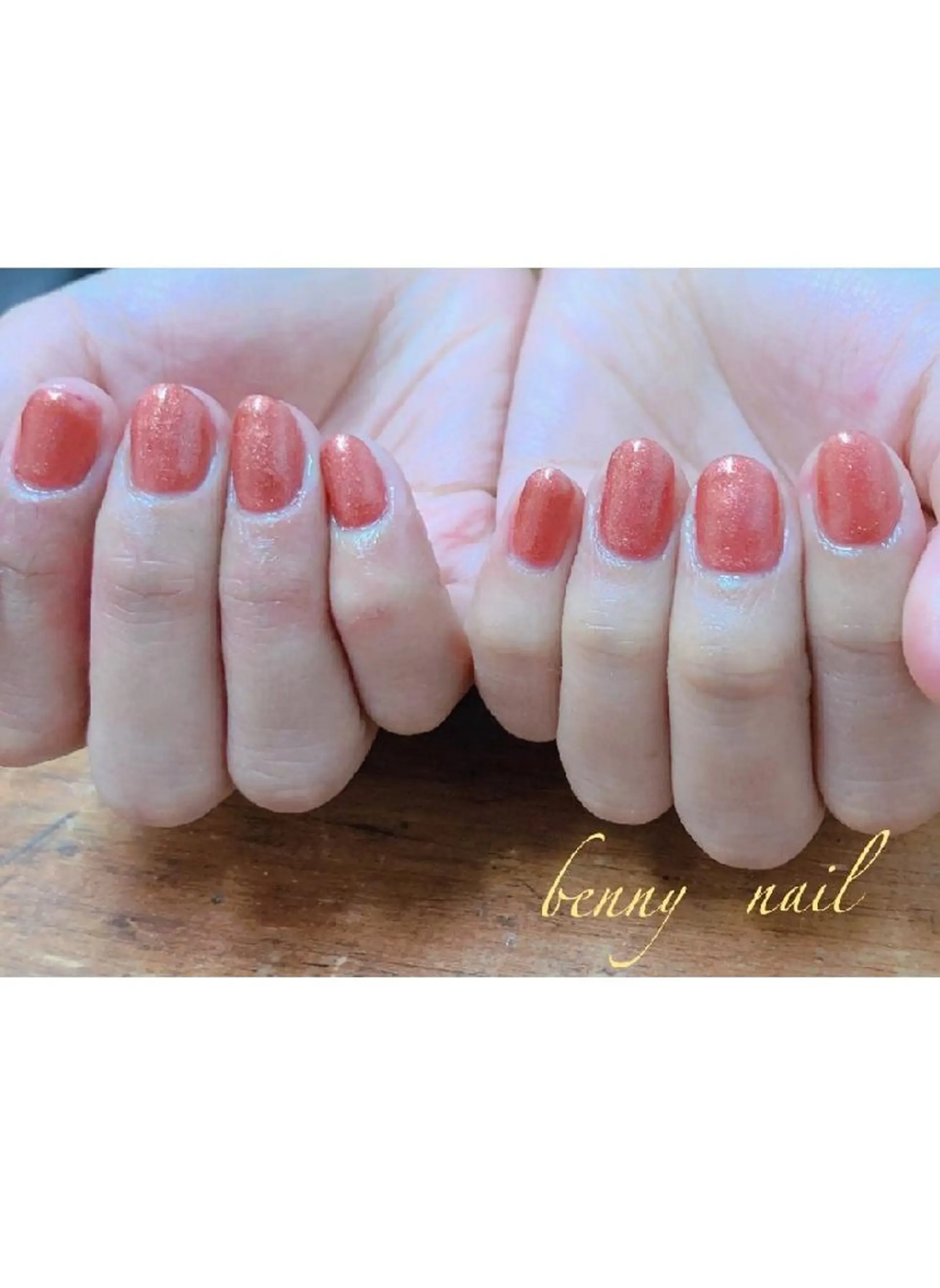 ネイル ワンカラーネイル 最終受付23時半 benny nailのネイルデザイン
