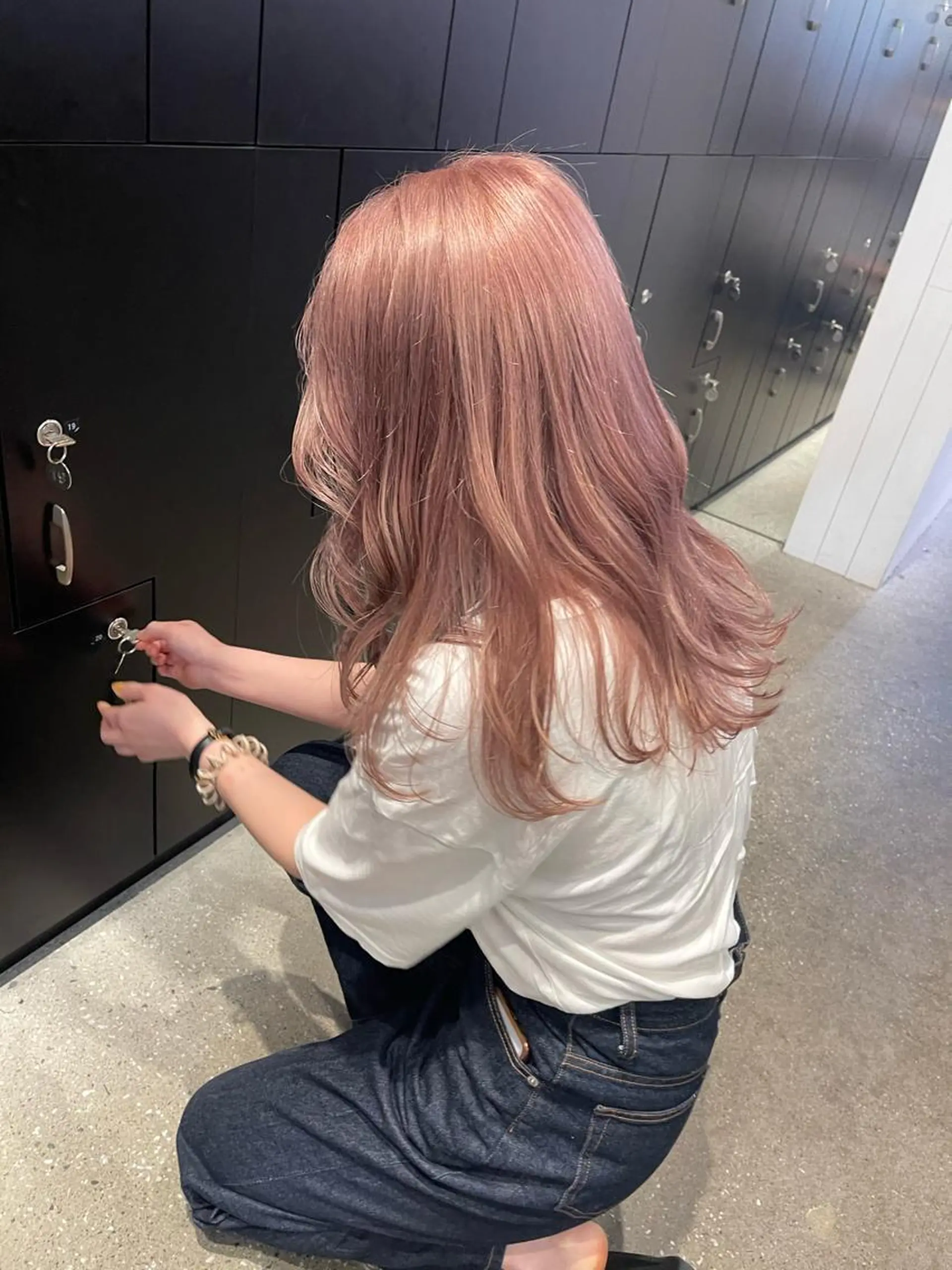 ロング カラー カット ヘアカラー トリートメント 〻ツヤハイトーン🩰 🤍HARUCAのヘアスタイル