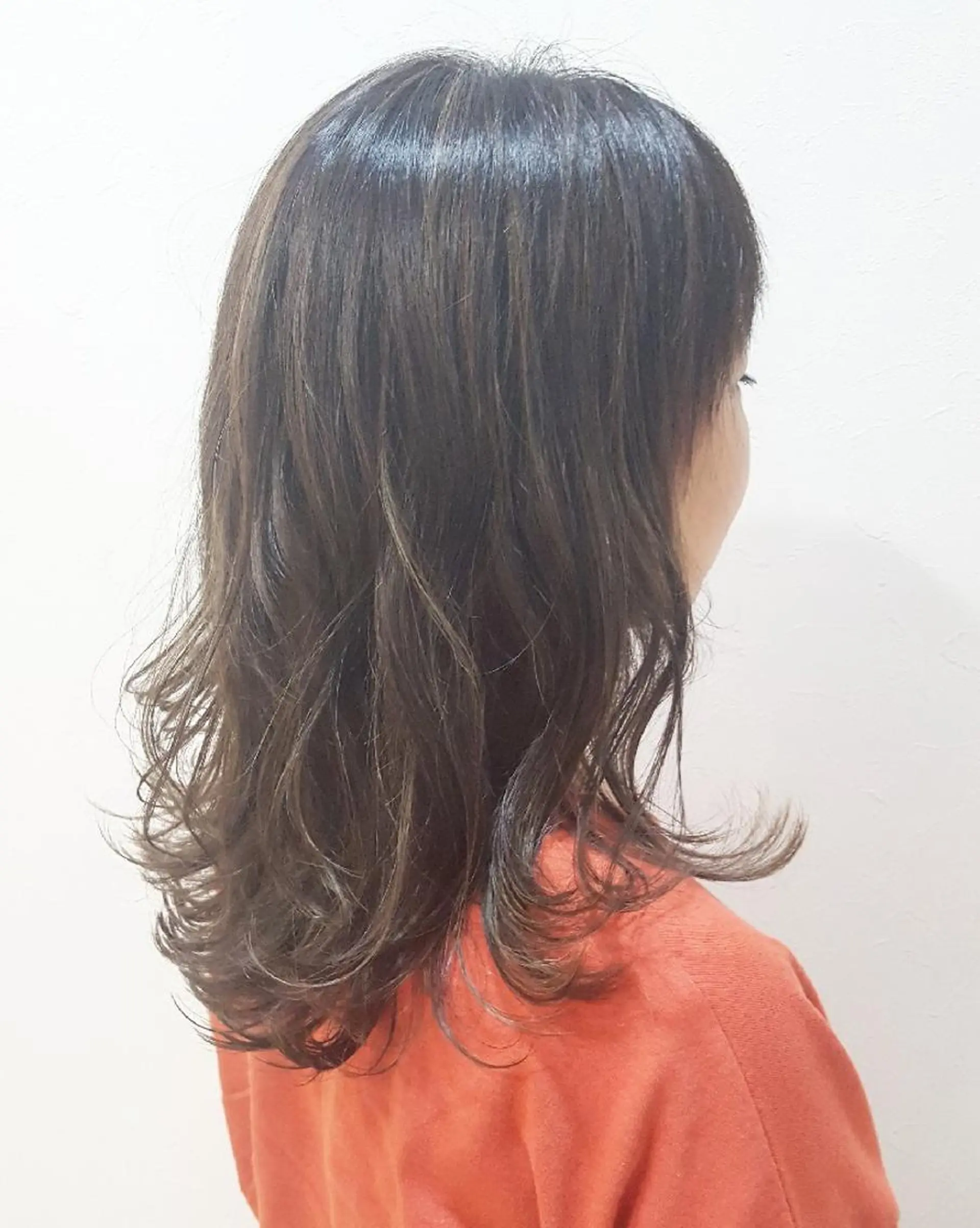 セミロング カラー Aｎ Hair 所属・しらはま ようこのヘアスタイル