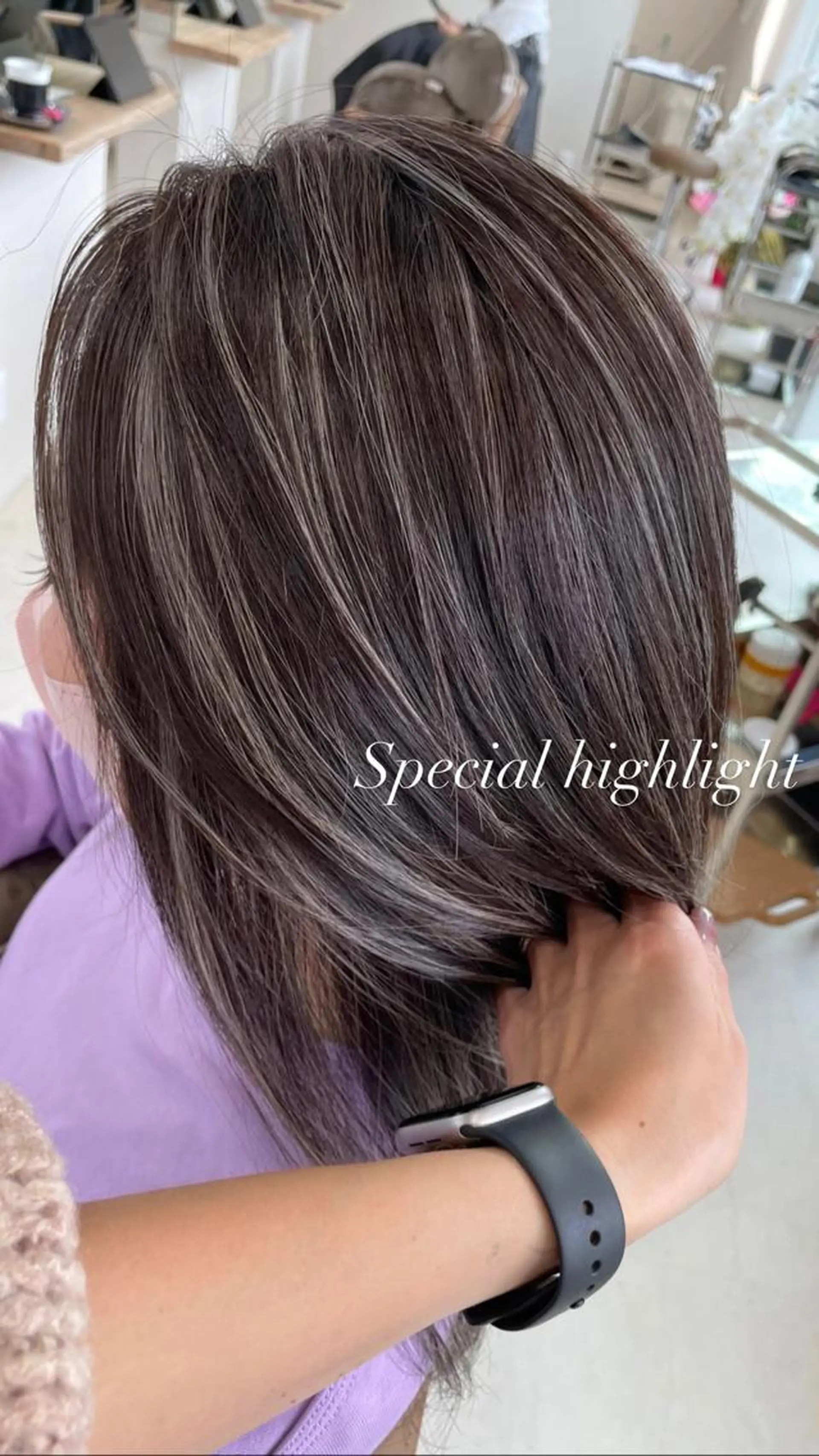 ロング ヘアカラー アルーナビューティデザイン所属・鈴木 妃帆未のヘアスタイル