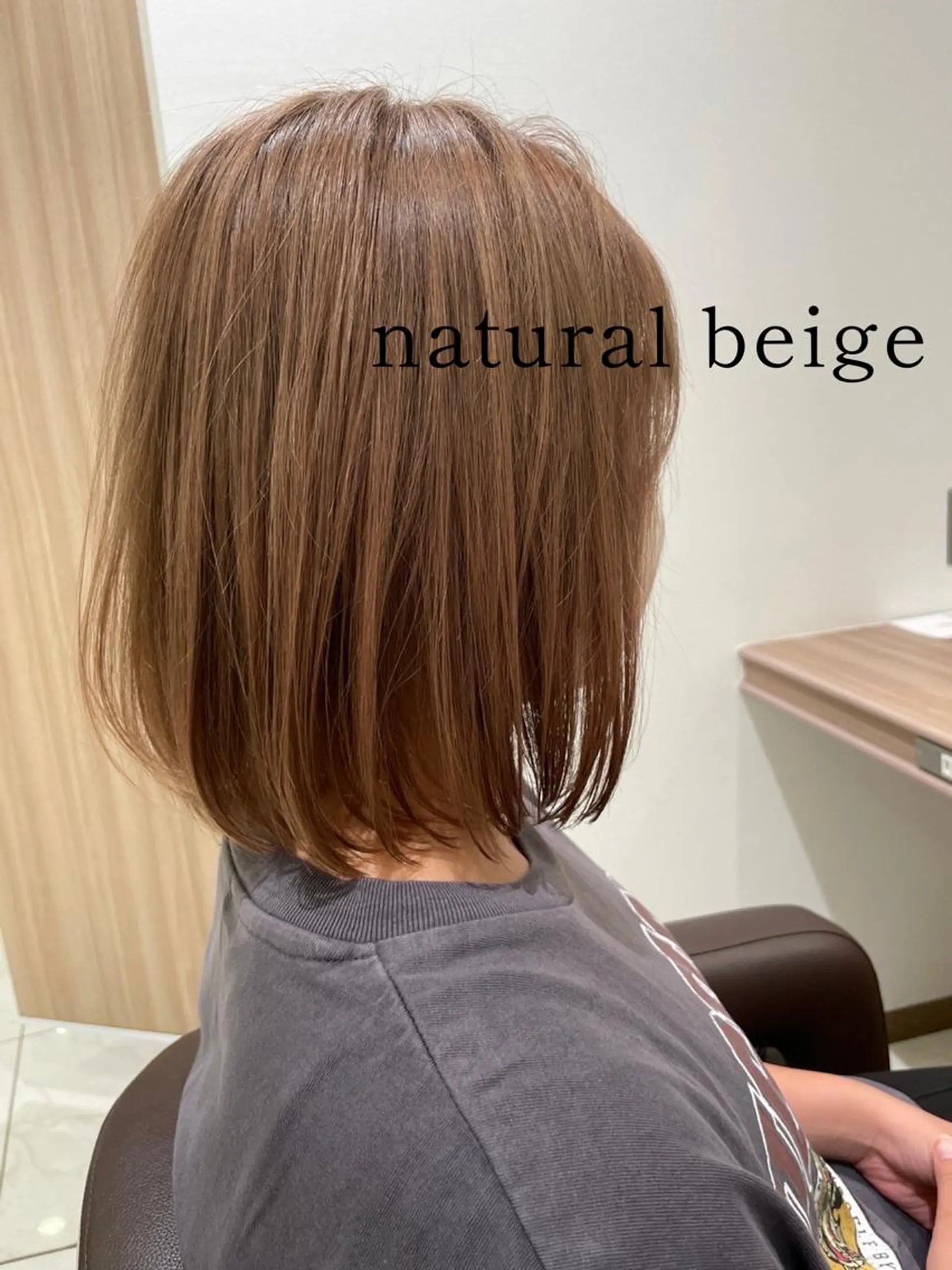 ミディアム カラー カット ヘアカラー 艶カラー/ハイトーン 山本のヘアスタイル
