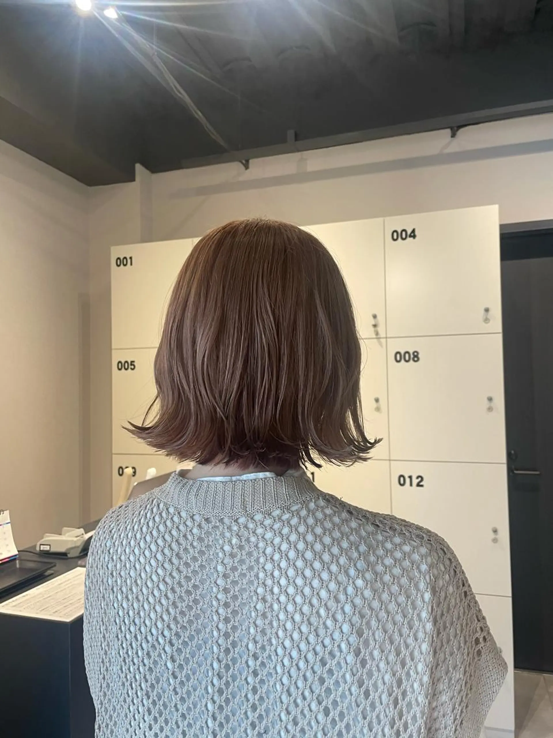 ショート カラー ベージュカラー ピンクカラー ピンクベージュ ヘアカラー ブリーチ👩‍🦳/ ‪✂︎MANAMIのヘアスタイル