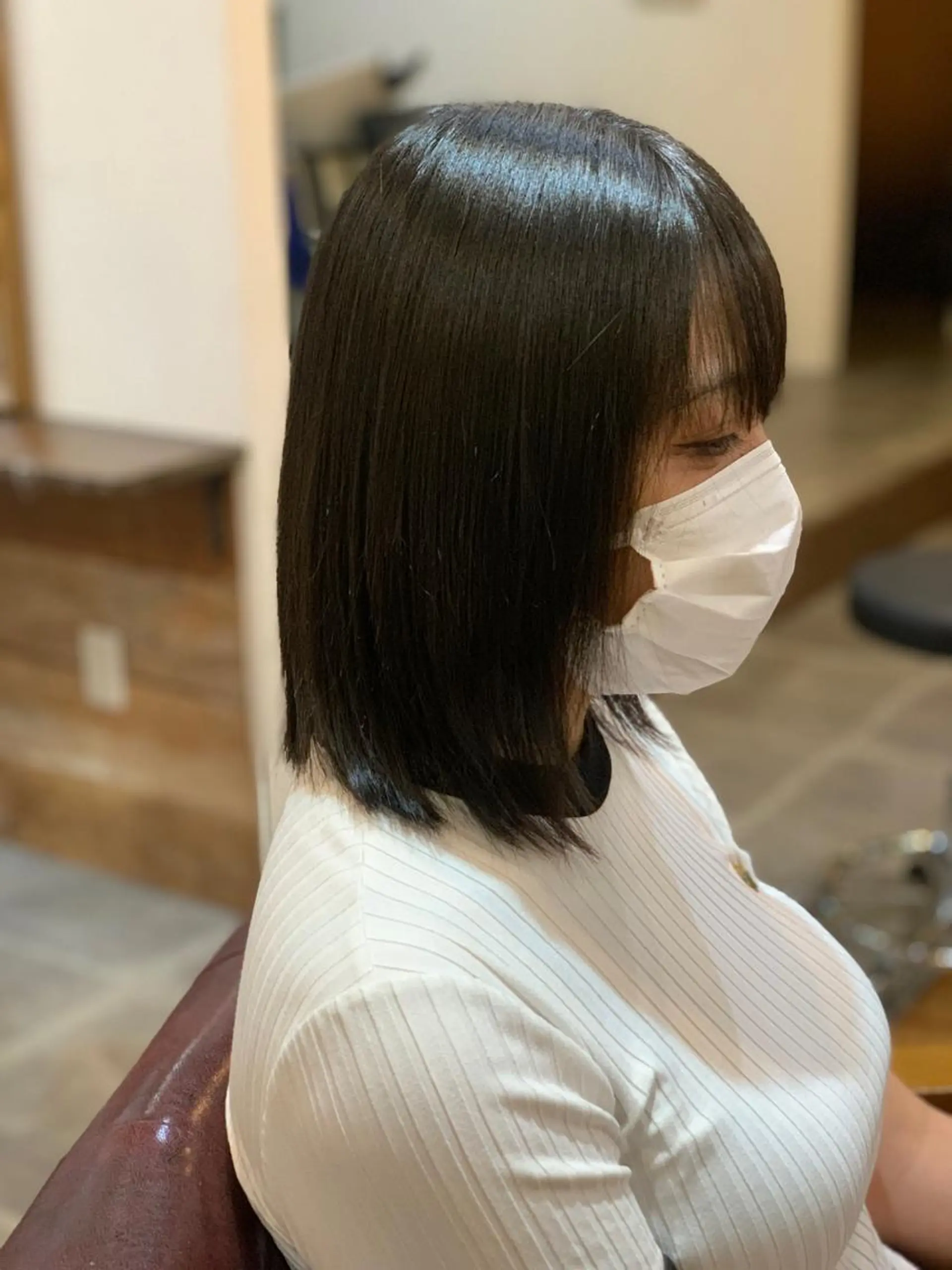 ショート 縮毛矯正 CECIL hair なんば店所属・メンズパーマ 艶髪☆店長☆有馬のヘアスタイル
