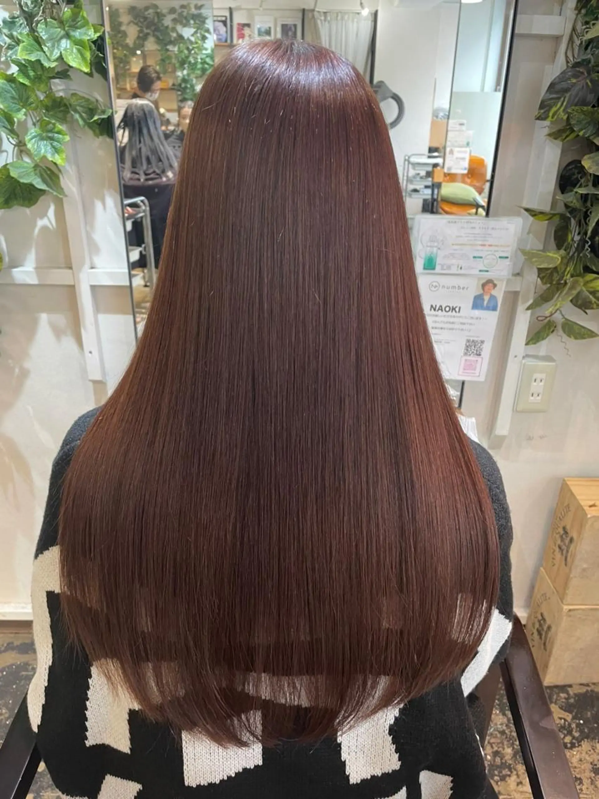 セミロング カラー パーマ ヘアアレンジ アディクシーカラー アッシュ バレイヤージュ ベージュカラー ブリーチ newi grande 横浜店のヘアスタイル