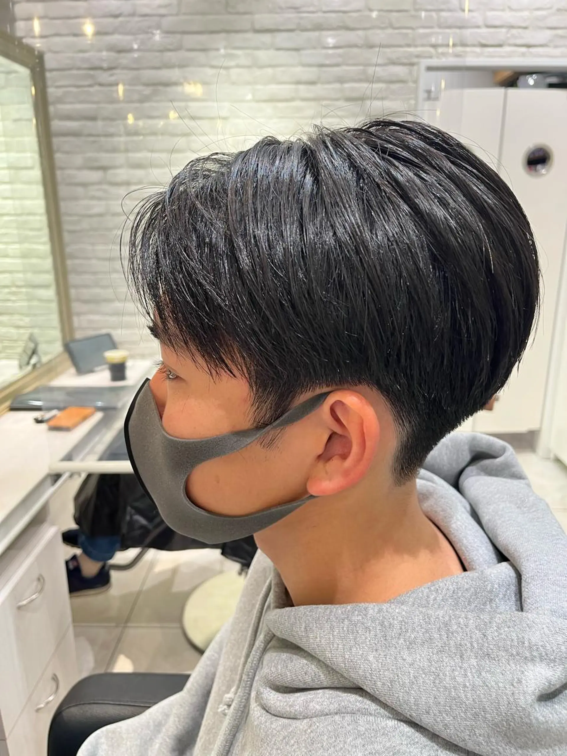 ショート パーマ メンズ キッズ カット 縮毛矯正 🥇メンズ特化 伊東輝のヘアスタイル