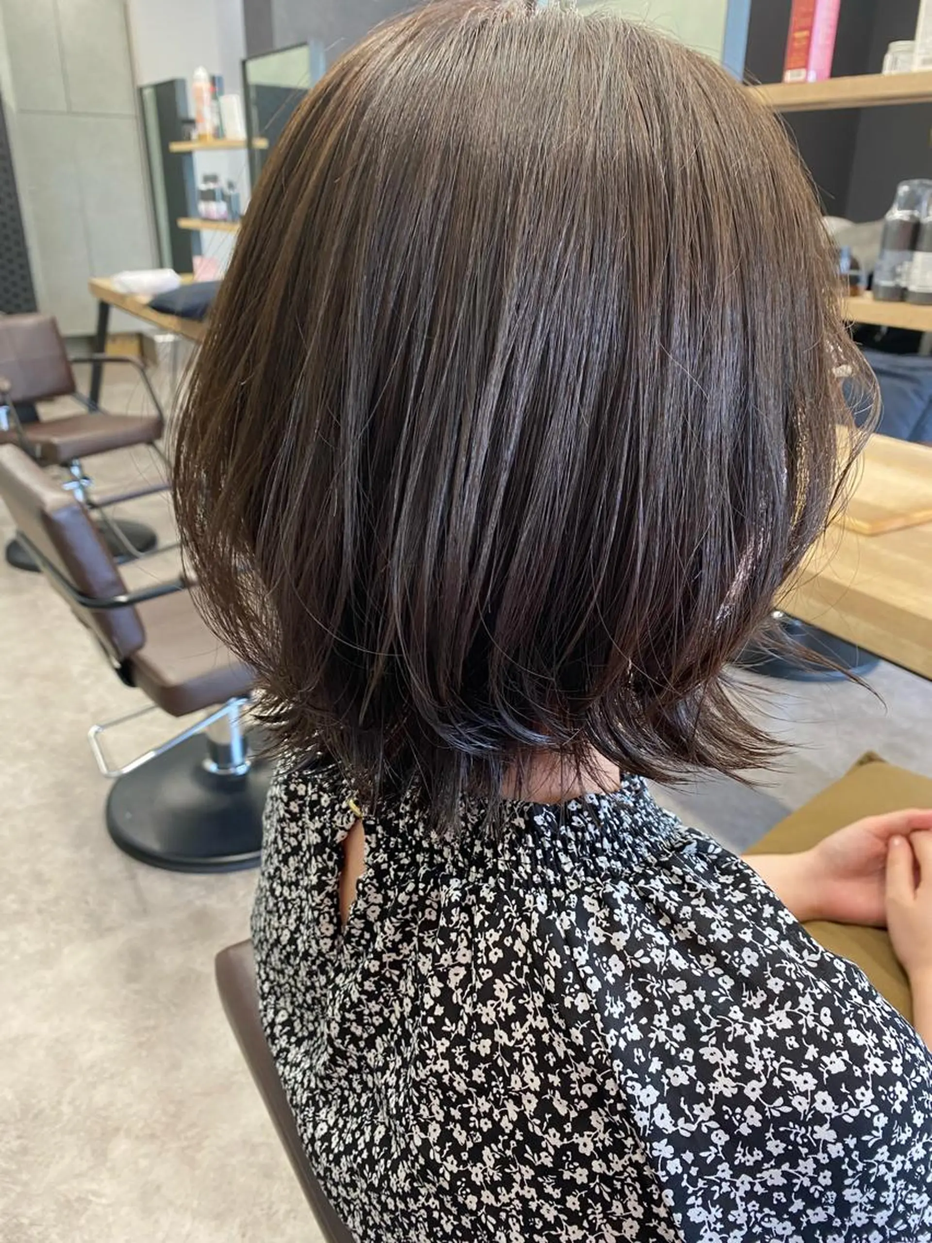 ミディアム カラー 🕶️佐藤 海李🐏のヘアスタイル