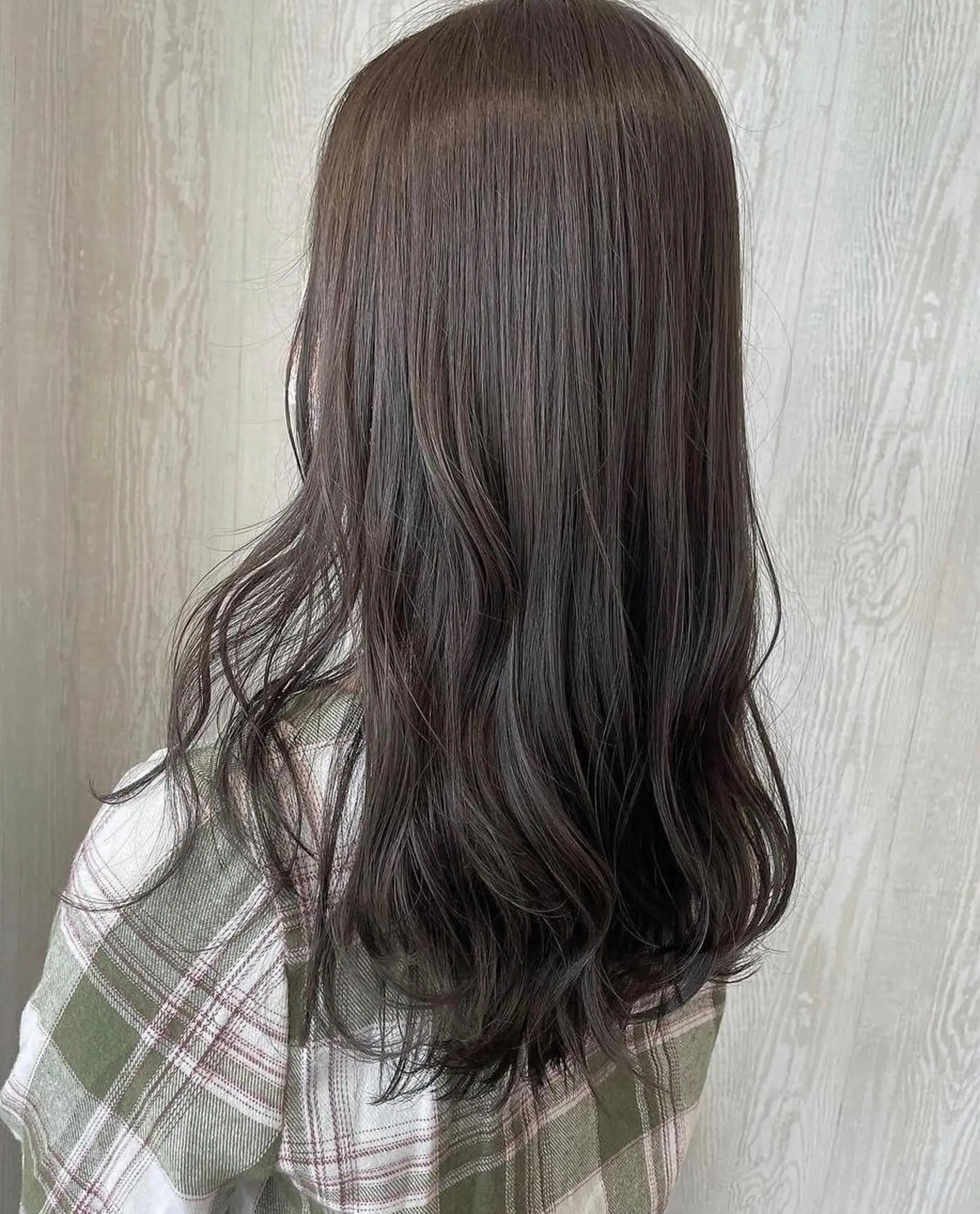 ロング カラー アッシュ 透明感カラー グレージュ オリーブグレージュ オリーブグレー ヘアカラー トリートメント 河合秀明/ショート /ボブ/レイヤーのヘアスタイル