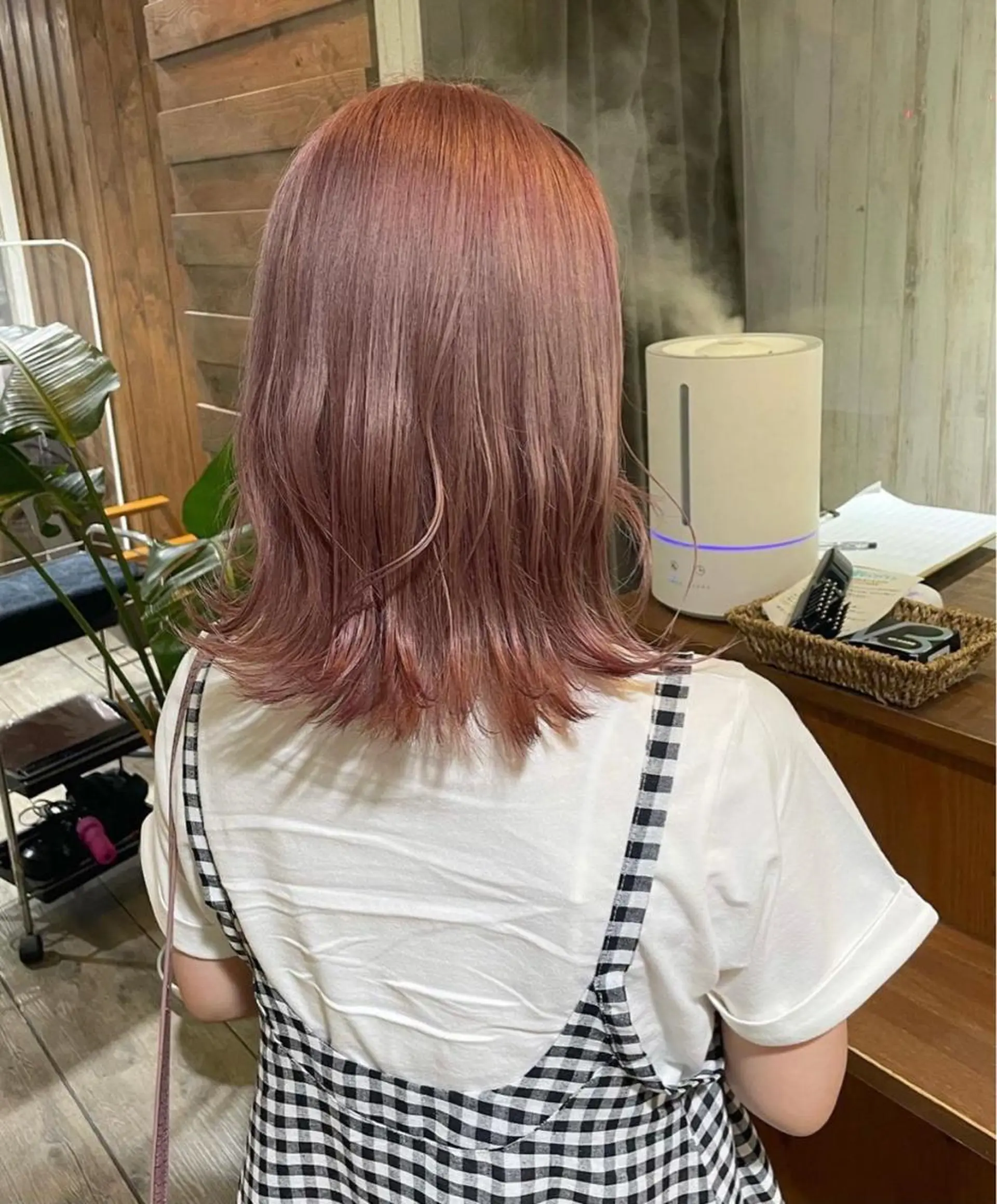 セミロング ヘアカラー soyon心斎橋所属・♡透明感/艶カラー/ M a I ♡のヘアスタイル