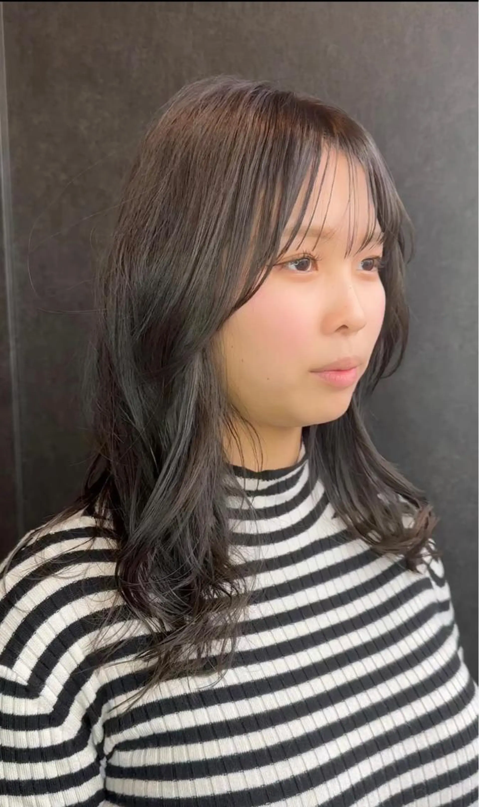 ロング カット ヘアカラー トリートメント uti所属・菊池 幹のヘアスタイル