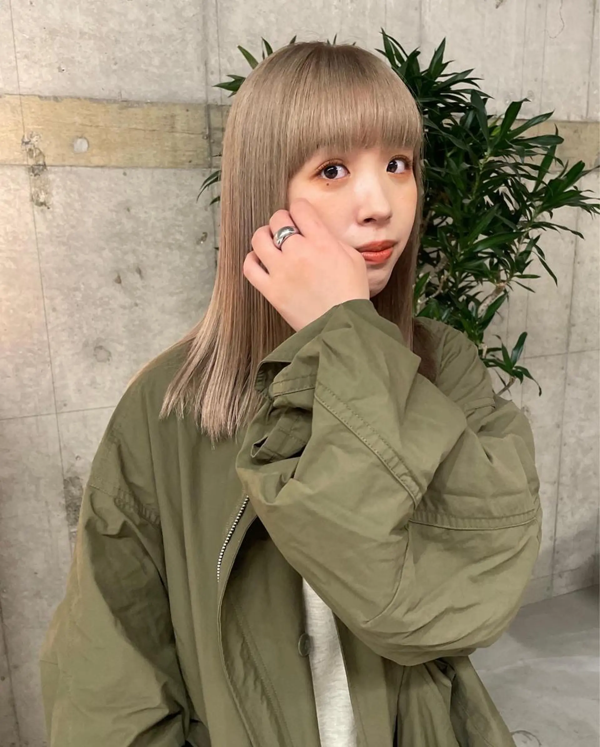 カラー ヘアカラー wewe: momoeのヘアスタイル