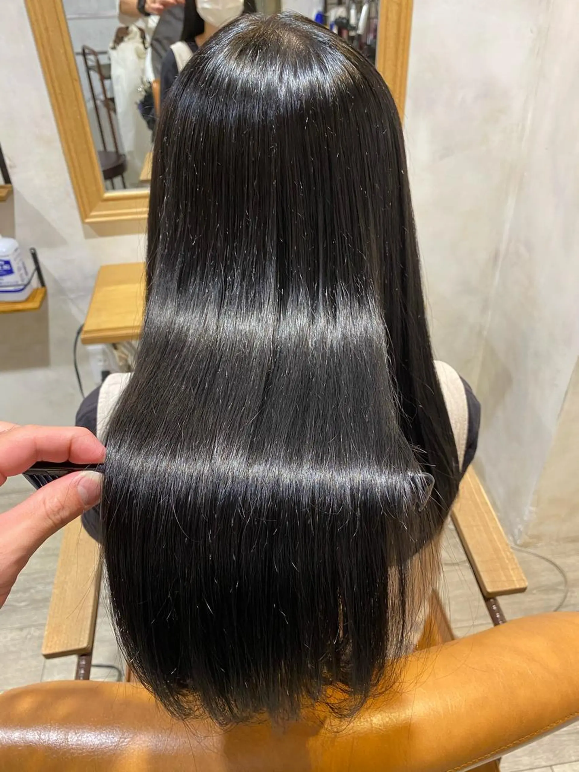 カラー パーマ メンズ 縮毛矯正 安部 真輝のヘアスタイル