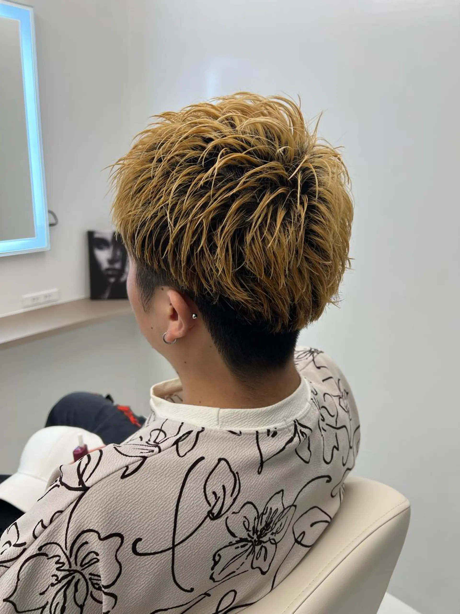 ショート メンズ RIRŪA所属・プルシールエクステ ちゃきのヘアスタイル