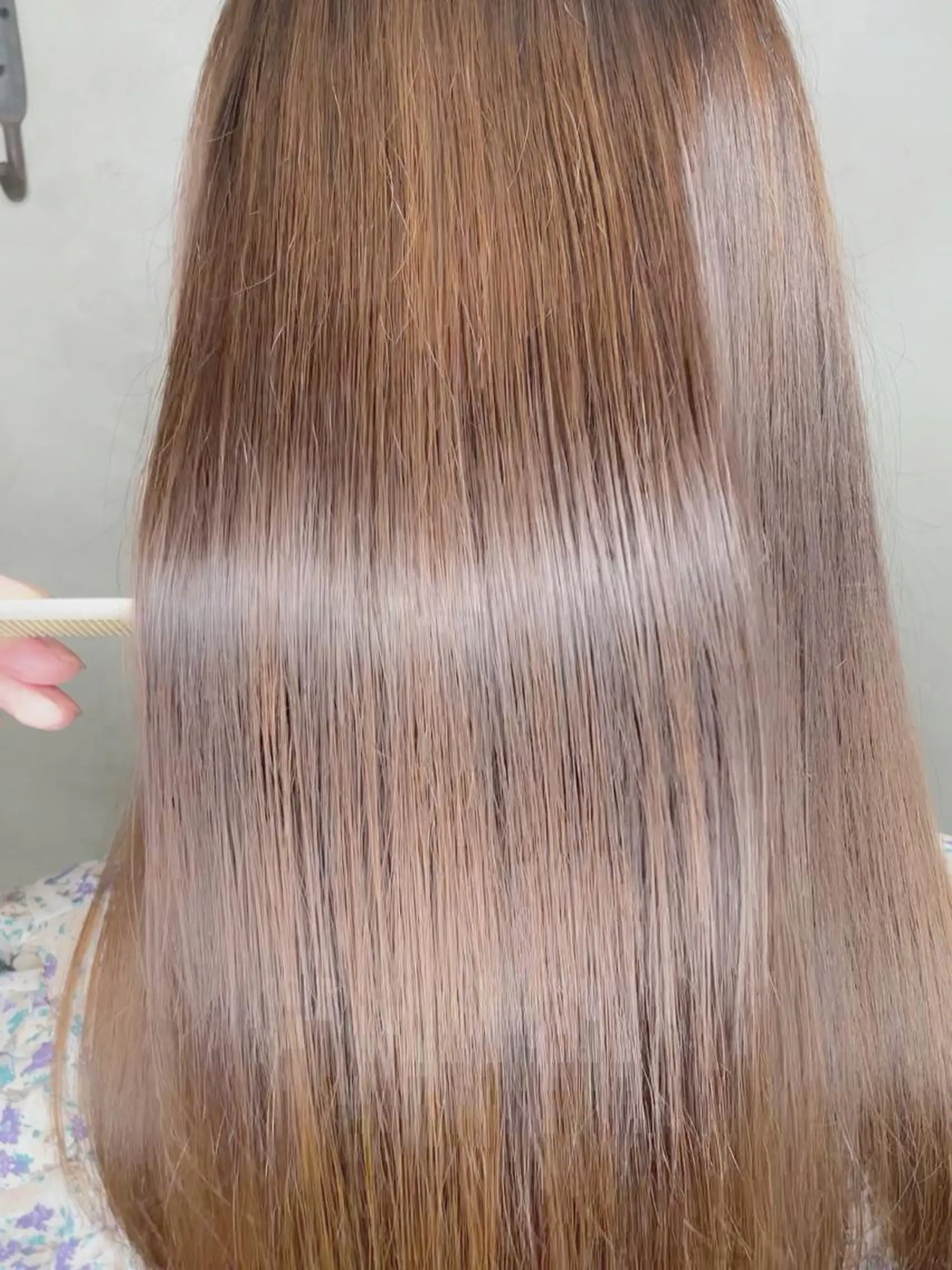 セミロング 髪質改善 ヘアカラー エクラート銀座所属・🌈韓国ヘア KOUSUKE🌈のヘアスタイル
