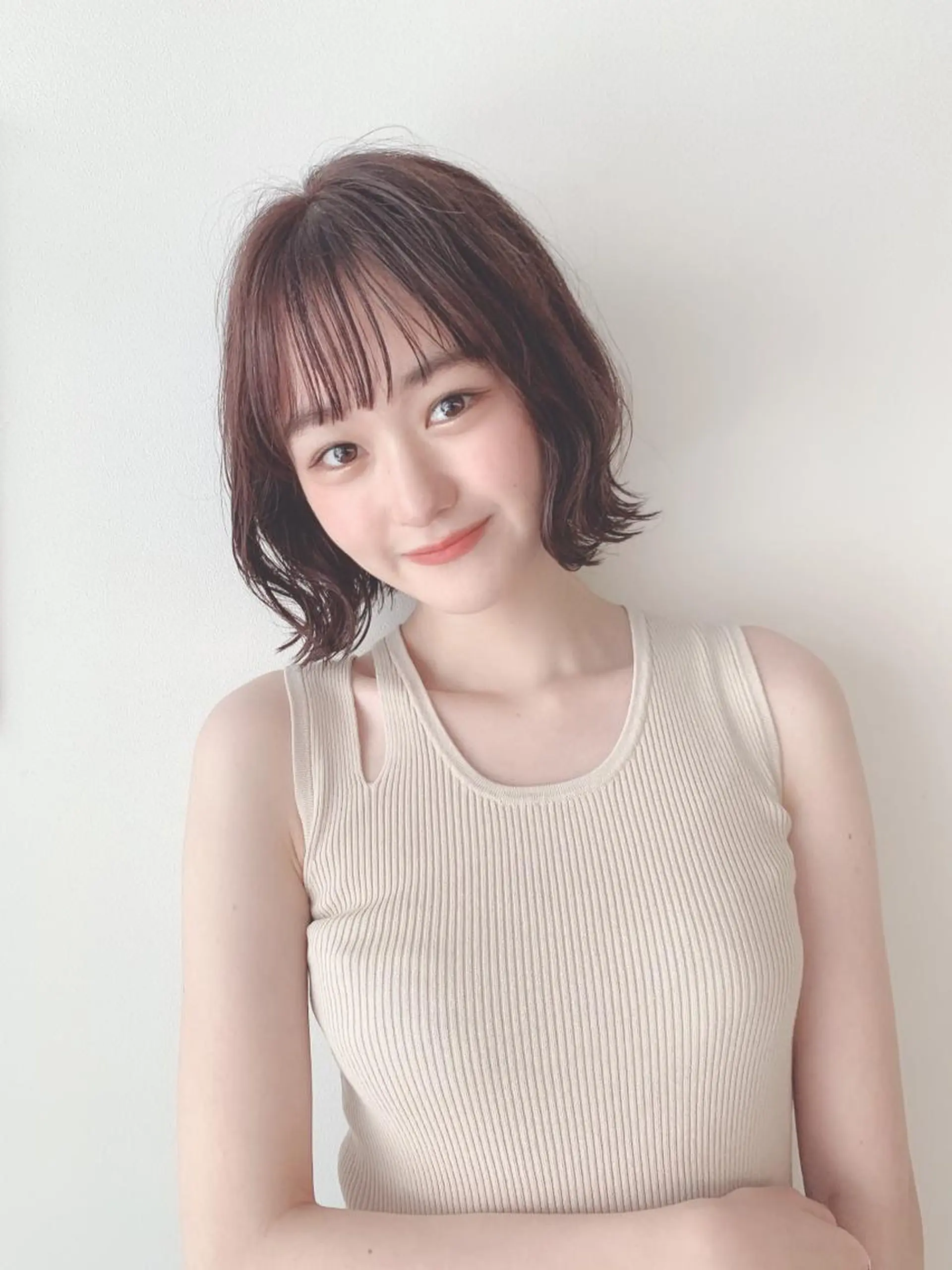 ショート カラー カット ヘアカラー なりたいが叶う ながしまじゅんきのヘアスタイル