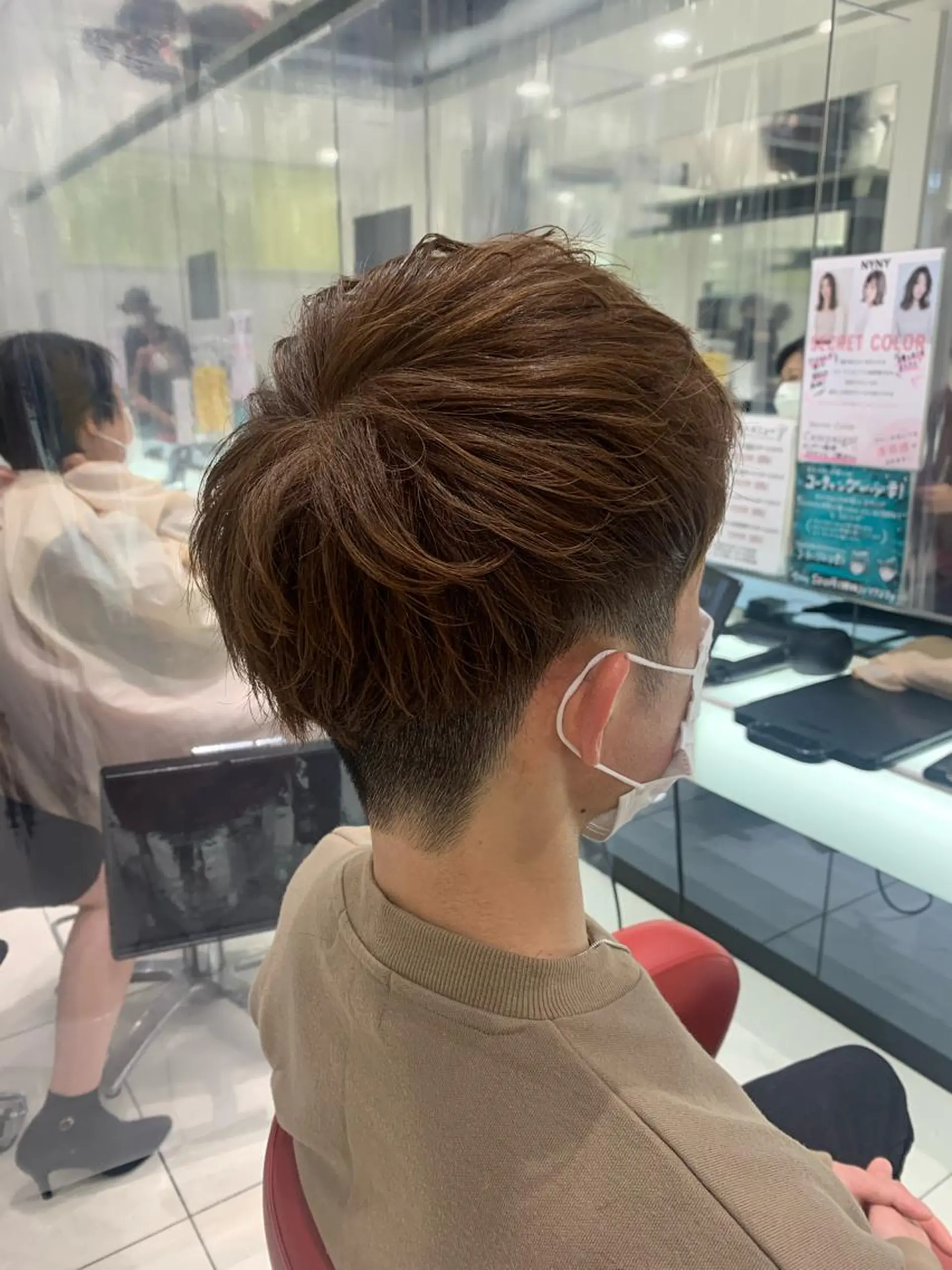 メンズ カット ヘアカラー トリートメント NYNY南草津店所属・立山 綾華のヘアスタイル