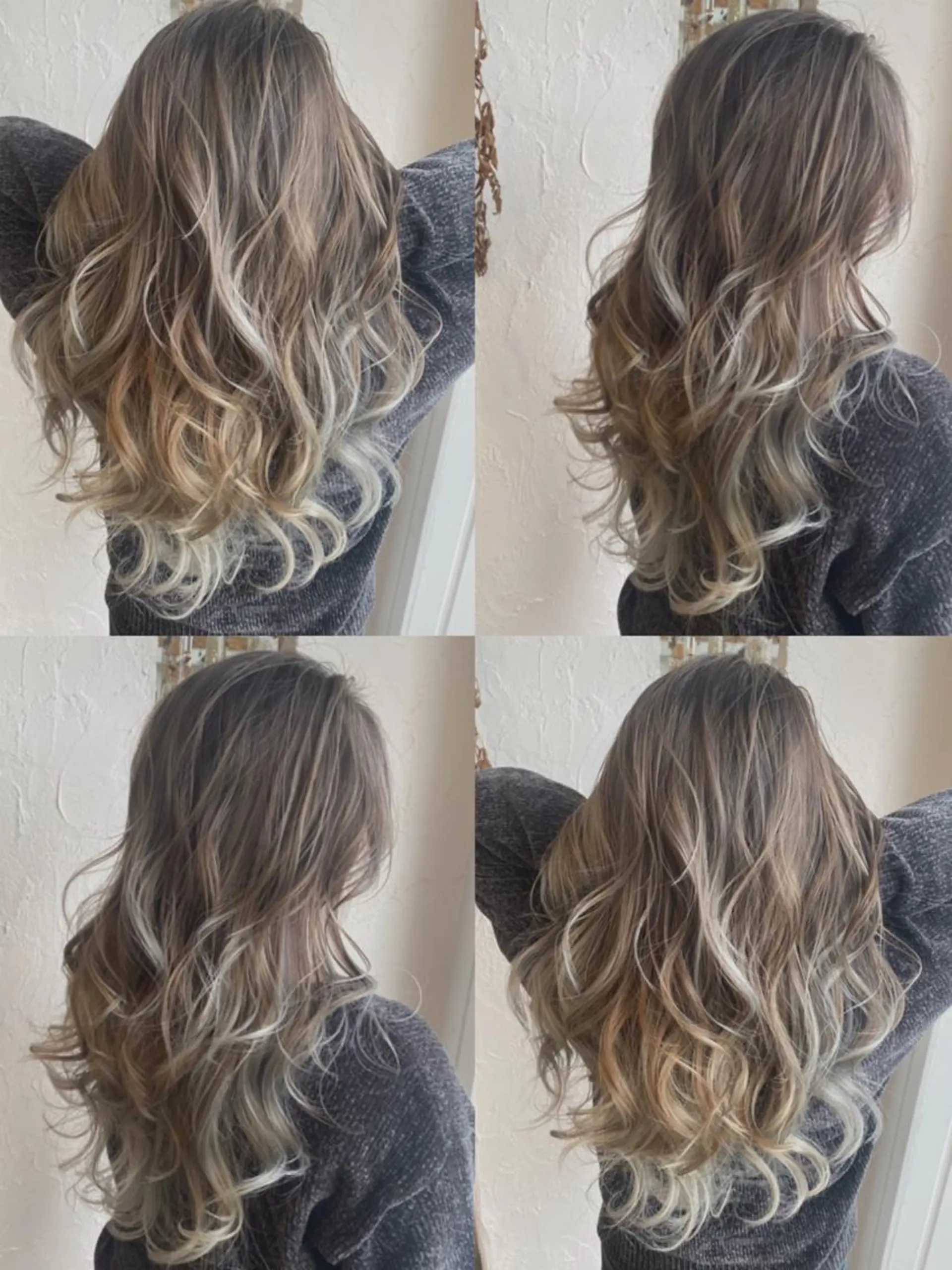 ロング カラー 美容室 ソンリエのヘアスタイル