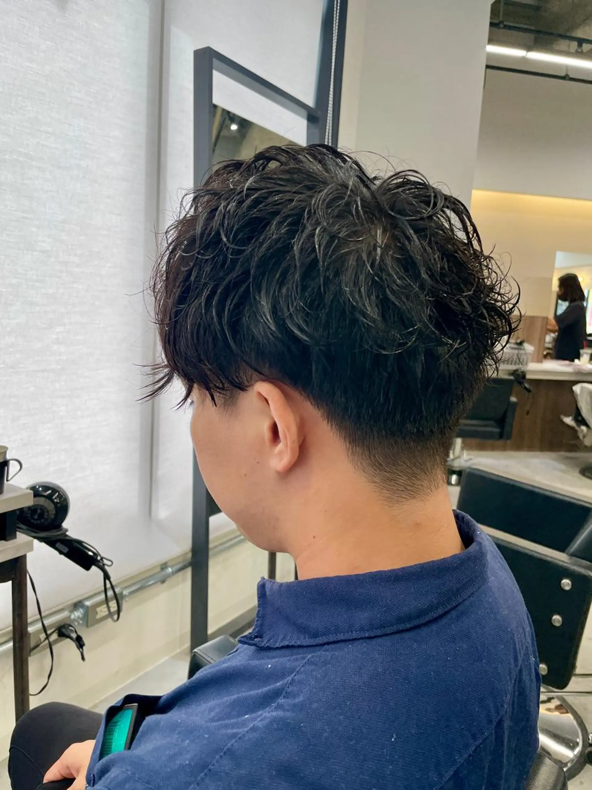 メンズ メンズパーマ カット パーマ 福永速人 /メンズパーマのヘアスタイル