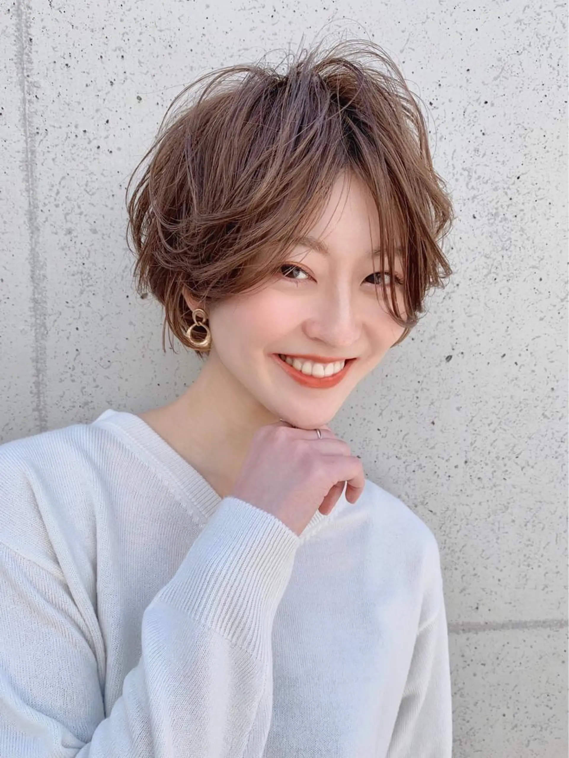 ショート ショートヘア ❣️韓国レイヤー ❣️渡部晃輝のヘアスタイル