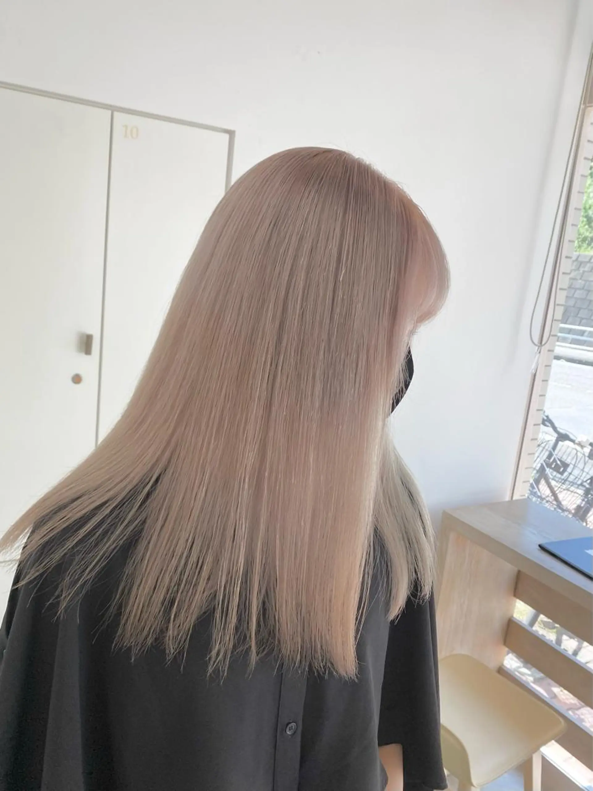 ロング カット ヘアカラー トリートメント motel所属・モデルや芸能人も通う ✨マンツーマンサロンのヘアスタイル