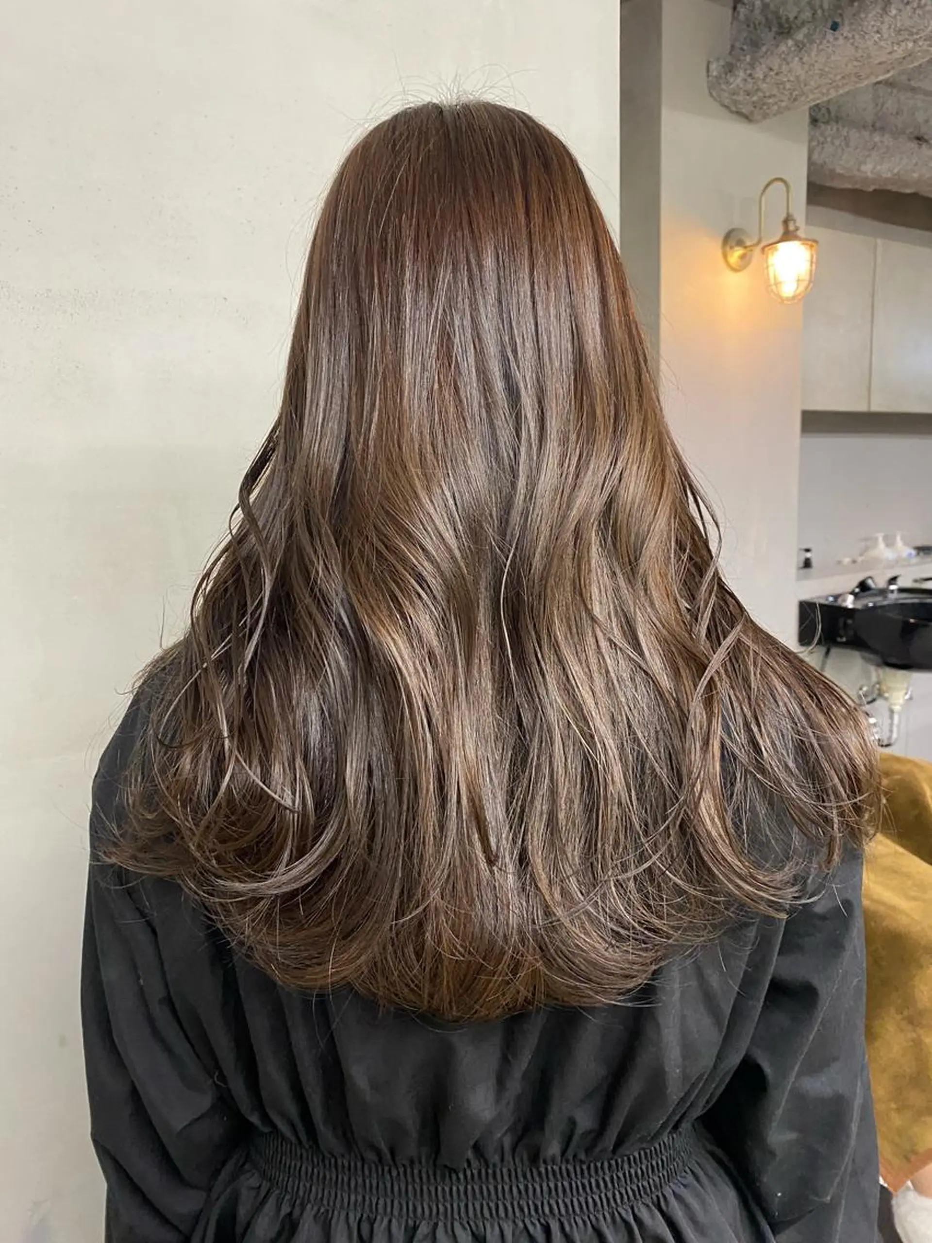 ロング ヘアカラー トリートメント 韓国ヘア/髪質改善 ✂️ヤマトのヘアスタイル