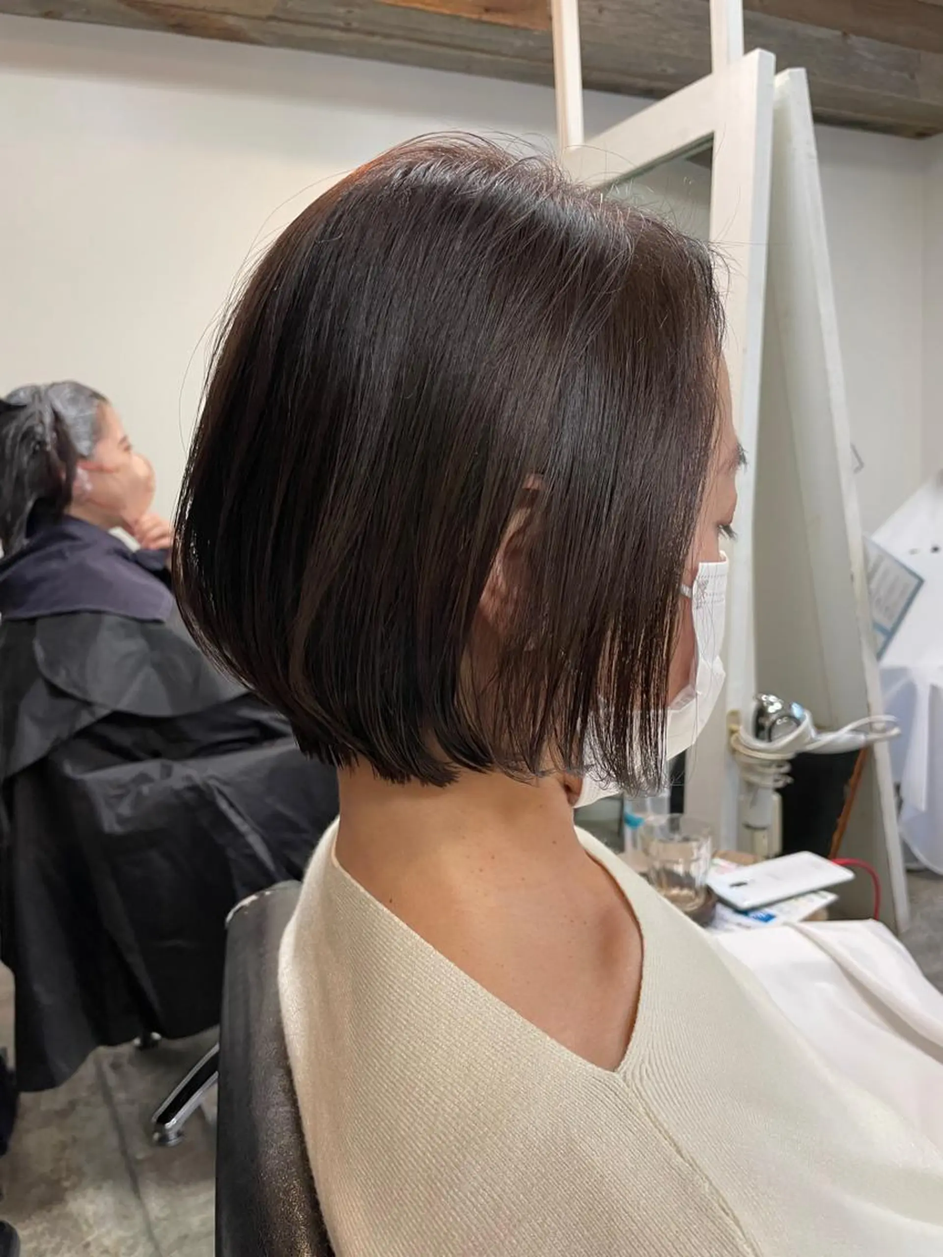 ショート KAZUKI新宿 カット　パーマのヘアスタイル