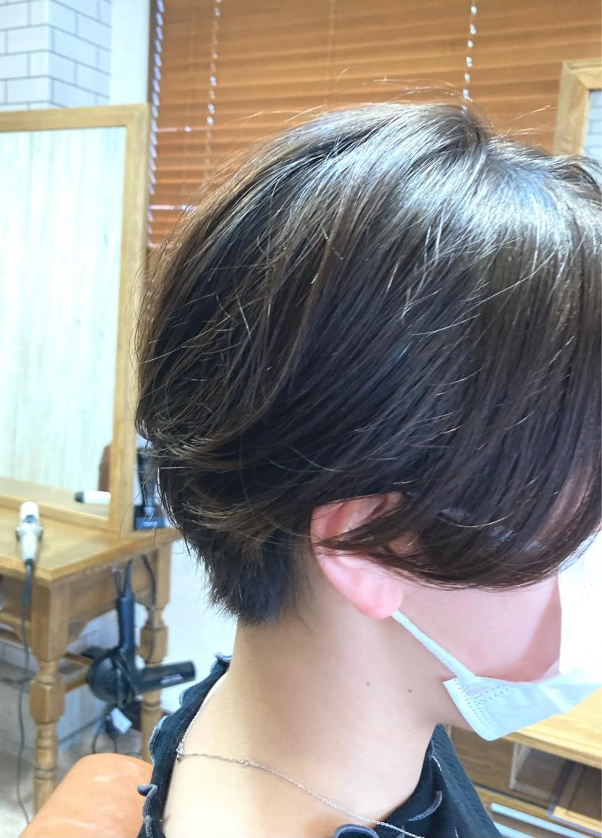 ショート ハンサムショート ショートヘア カット fossette okadaのマツエク・マツパデザイン