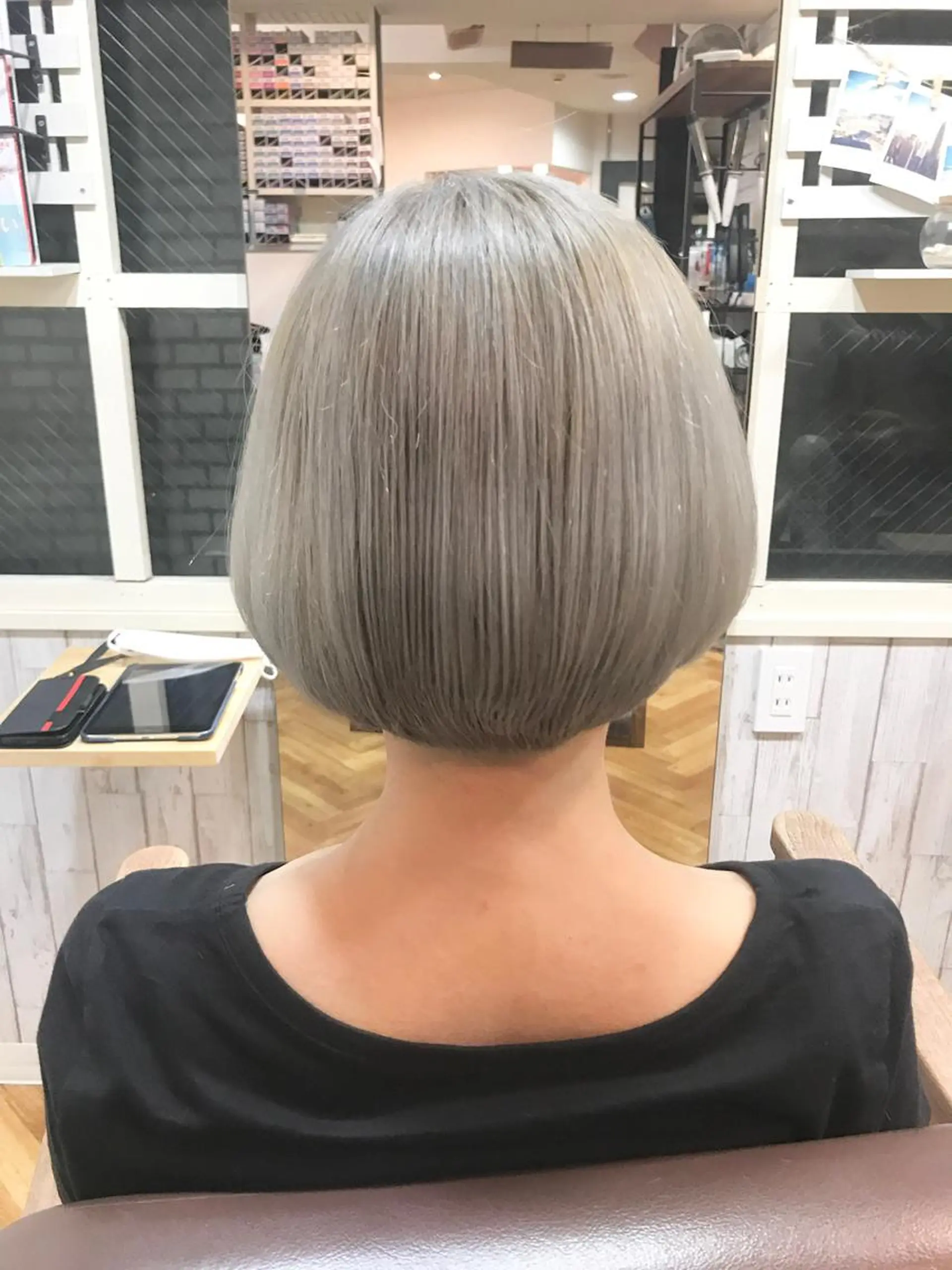 ショート カラー 髪質改善＆艶カラー Zina💋池袋のヘアスタイル