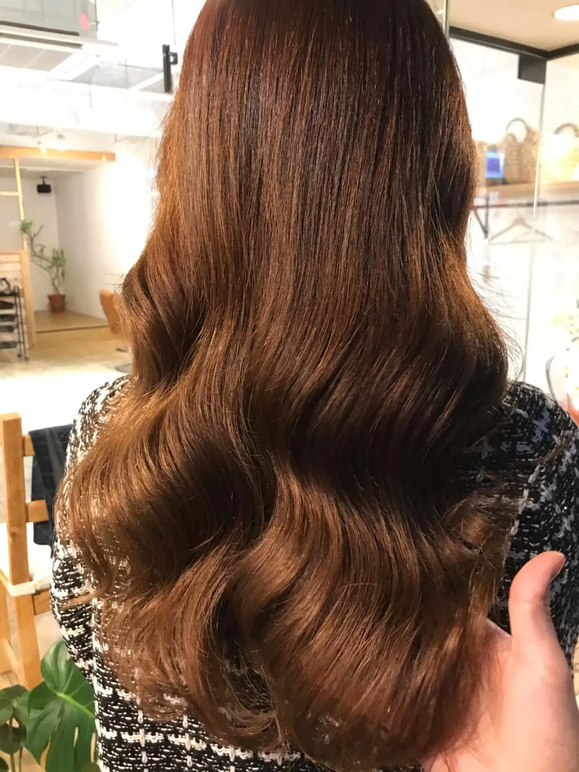 セミロング 渋谷 ミモザワークス タニグチヨシユキのヘアスタイル