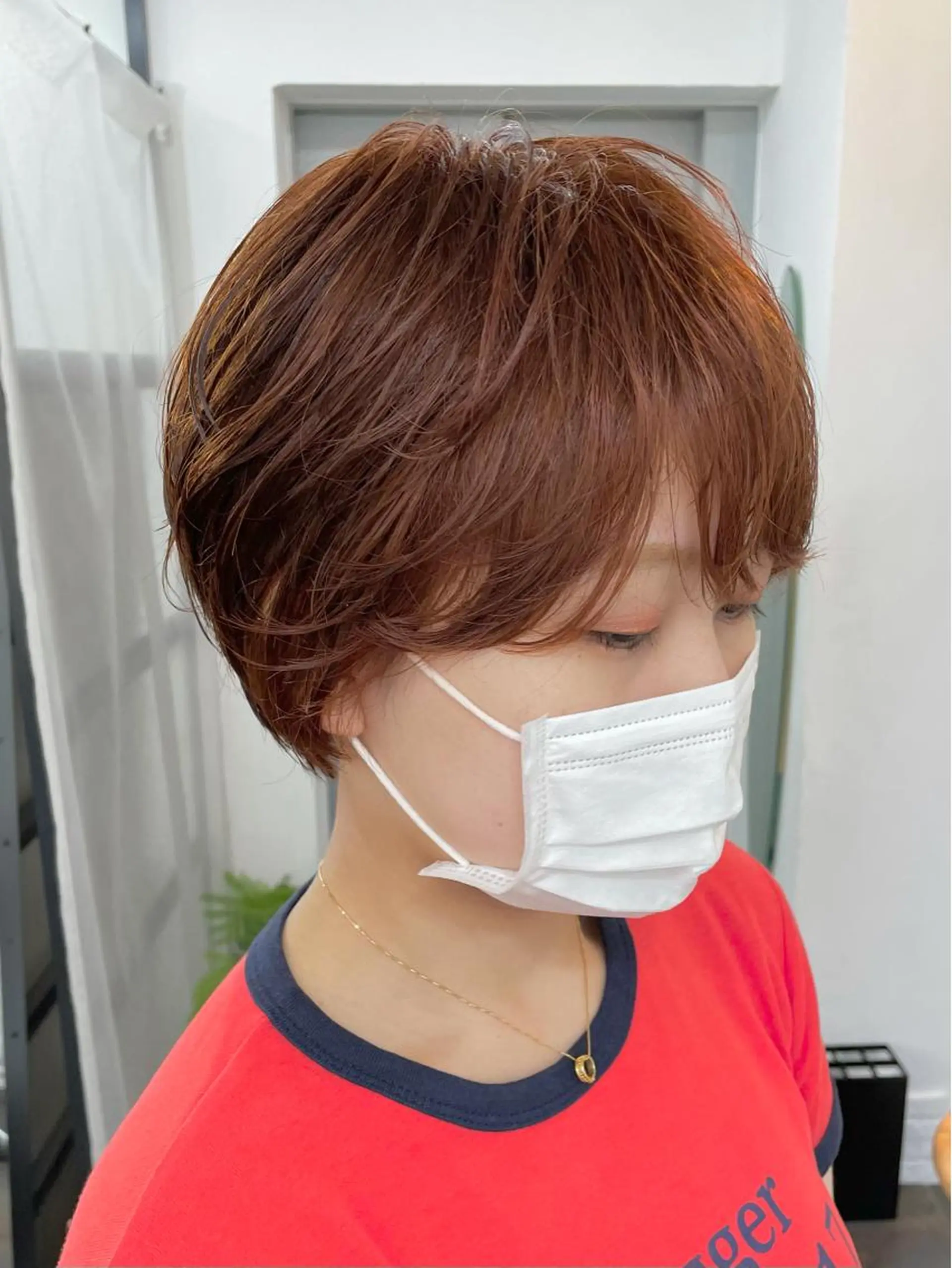 ショート ヘアカラー トリートメント 🌼たけや みのり🌿のヘアスタイル