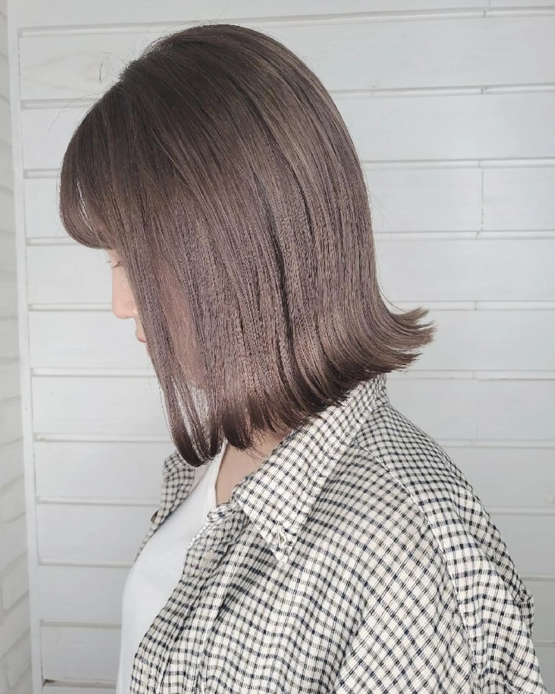 ミディアム noa.所属・今中 小百合のヘアスタイル