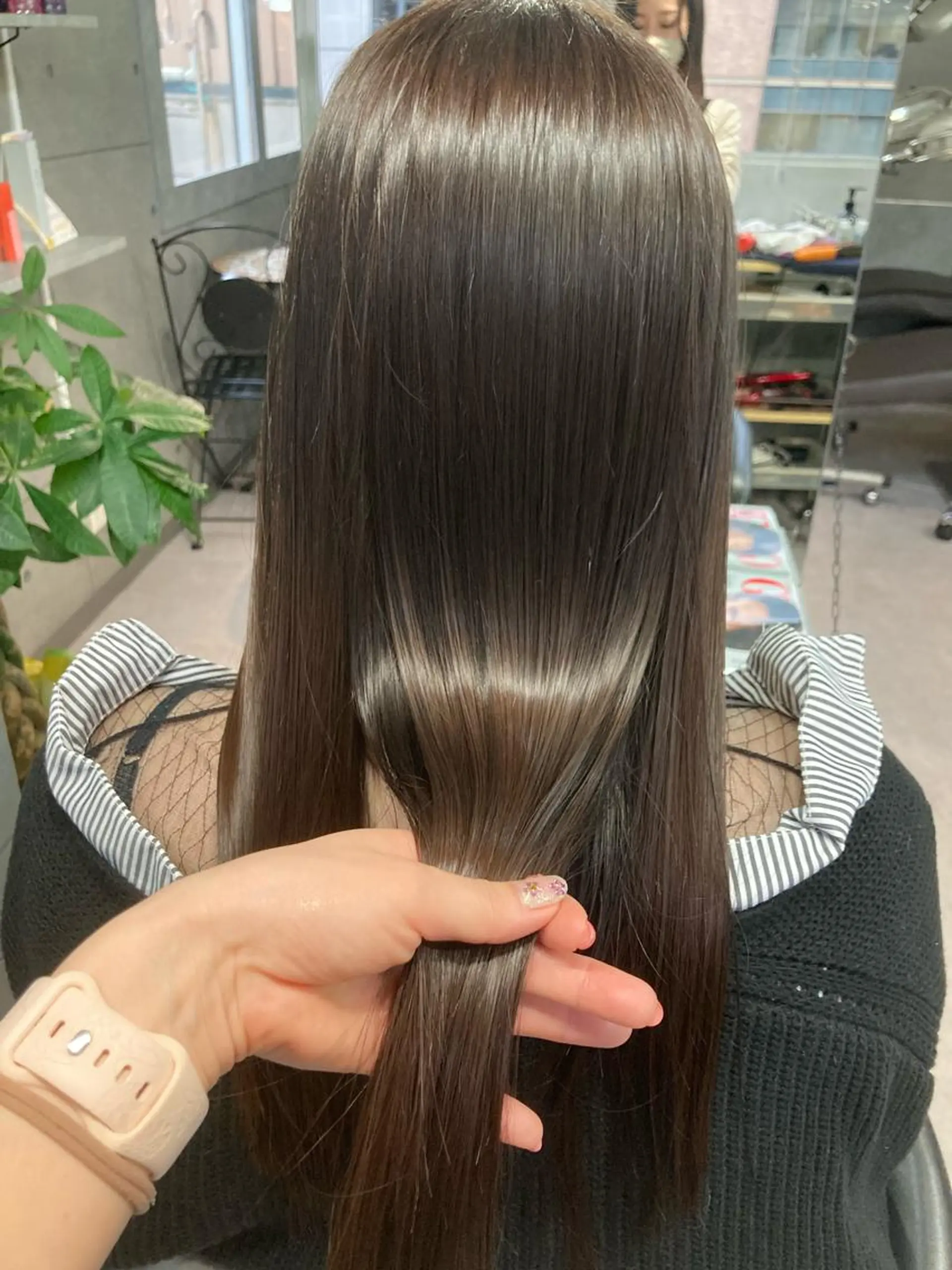 ロング 髪質改善☺︎縮毛矯正 ふじい まりんのヘアスタイル